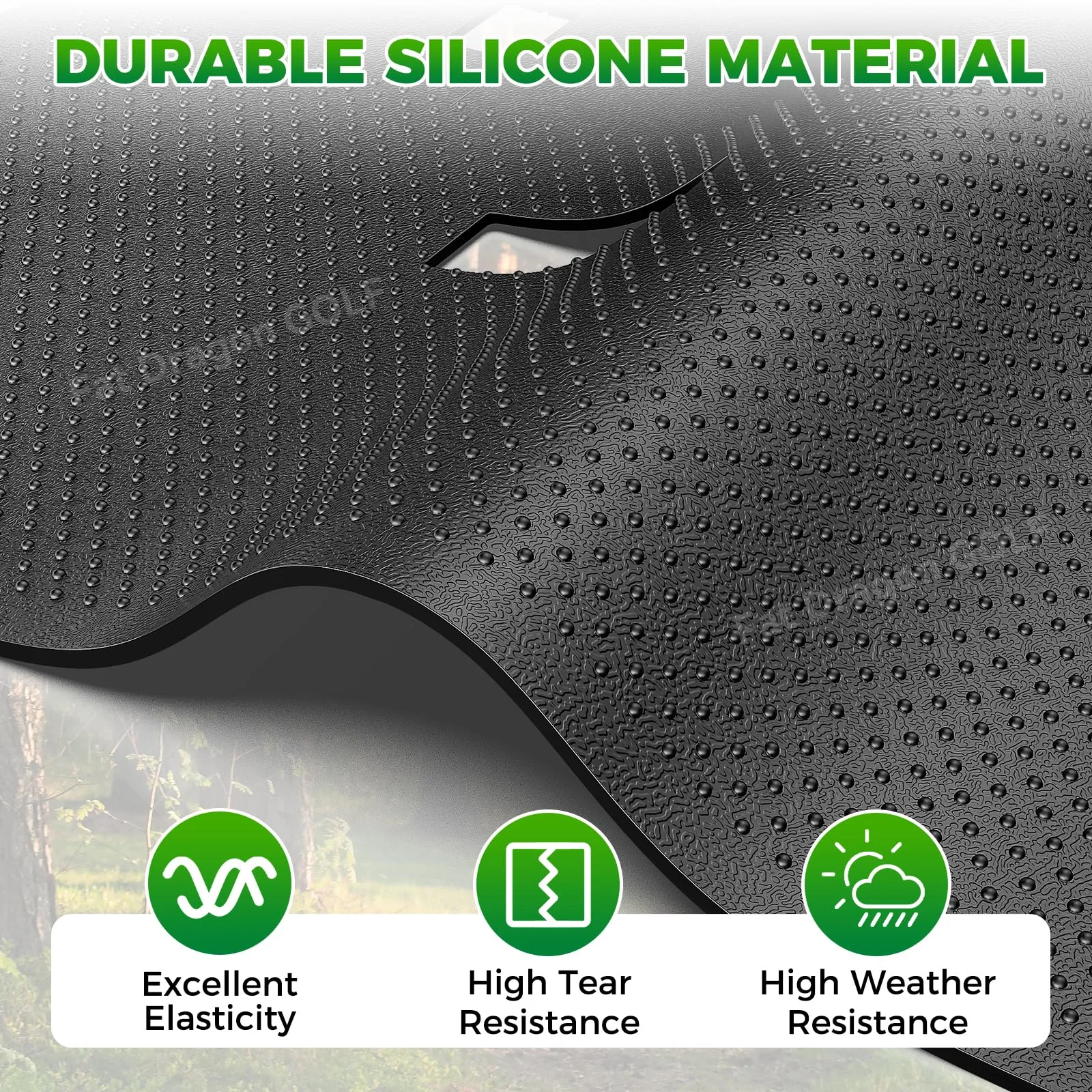 Panglong FDG-122 Floor Mat for E-Z-GO TXT Golf Cart image 3