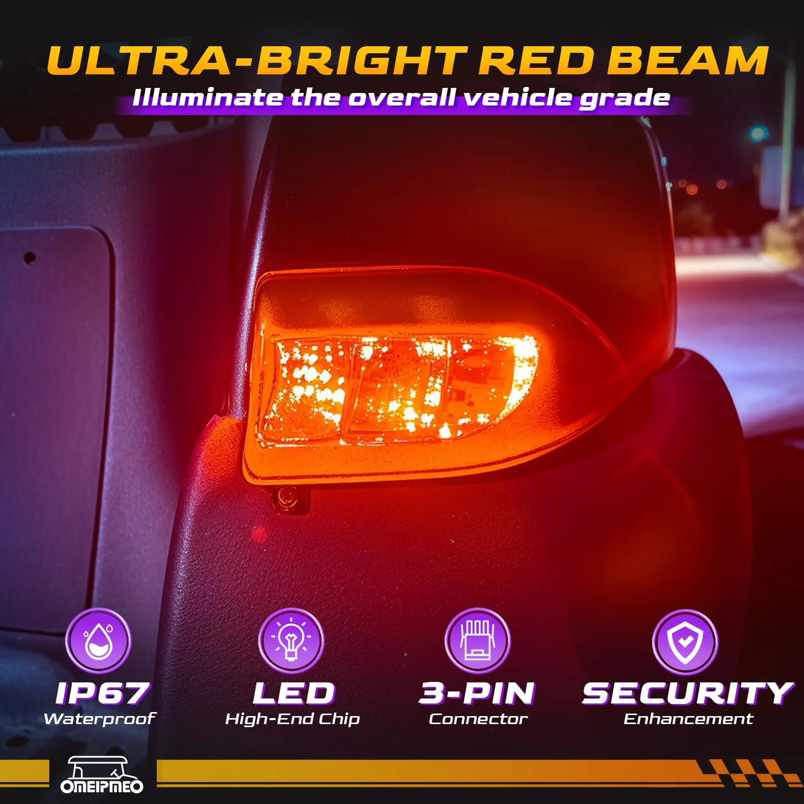OMEIPMEO LED Light Kit for Club Car Precedent Electric image 3