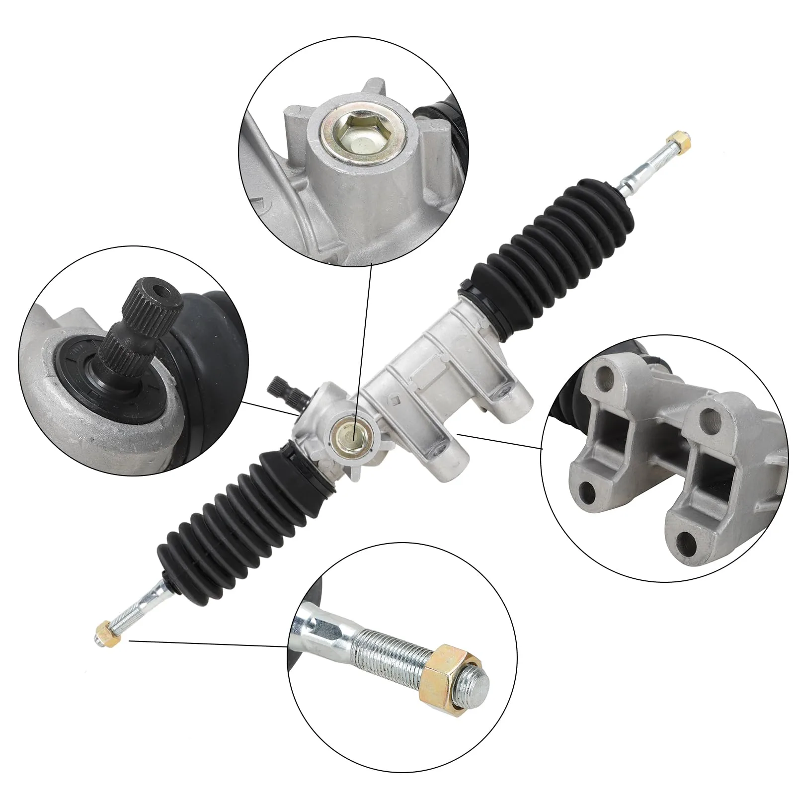 Roykaw Steering Gear Box Assembly for Yamaha G29/Drive image 3