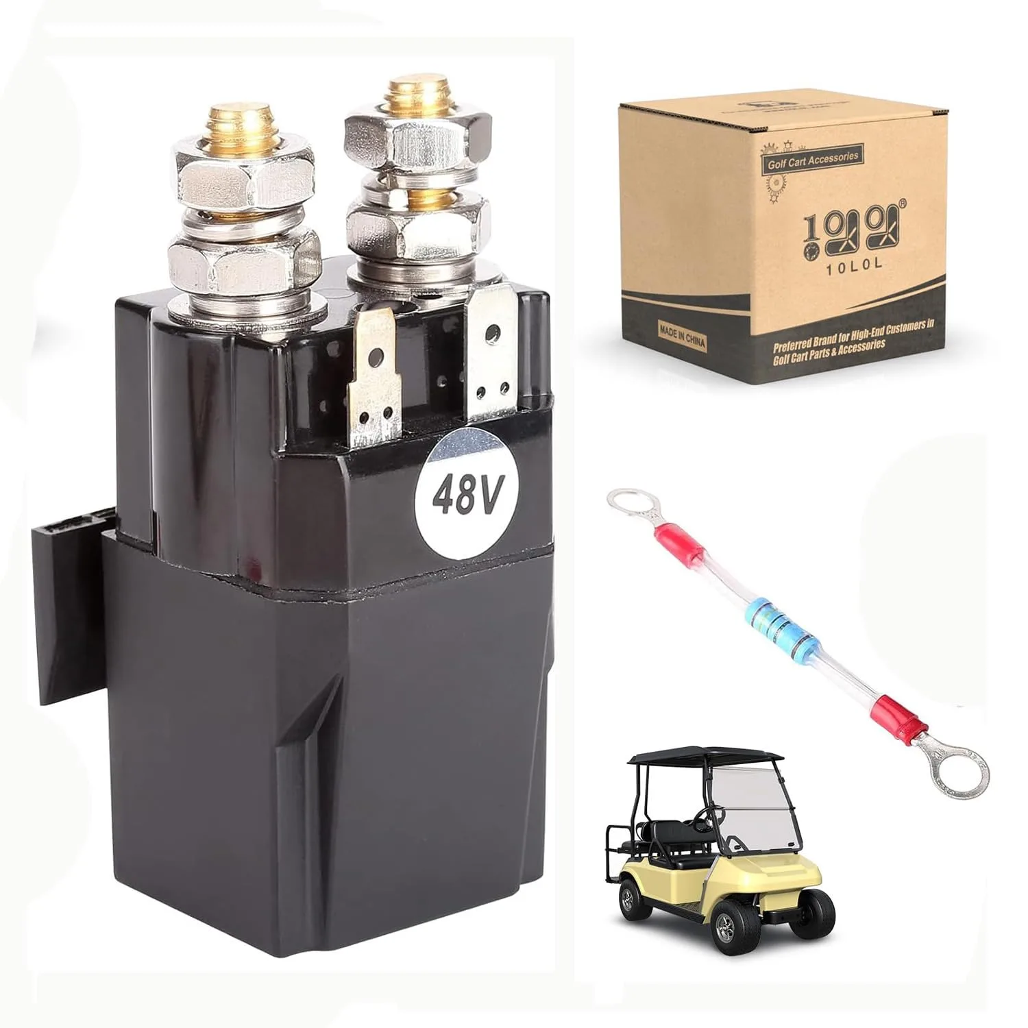 10L0L 48V Solenoid for Club Car DS, Precedent & Tempo