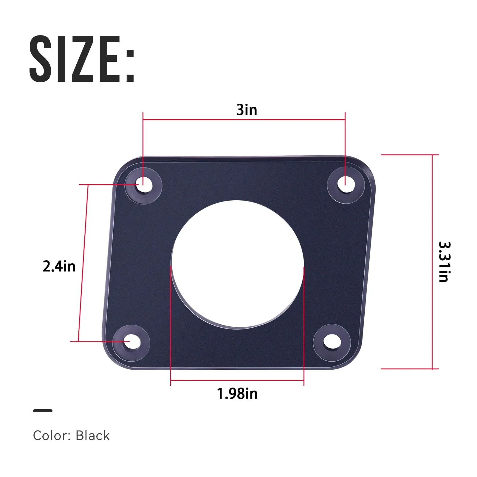SeDeplacer Charger Port Cover Plate Adapter for E-Z-GO TXT 36V image 4