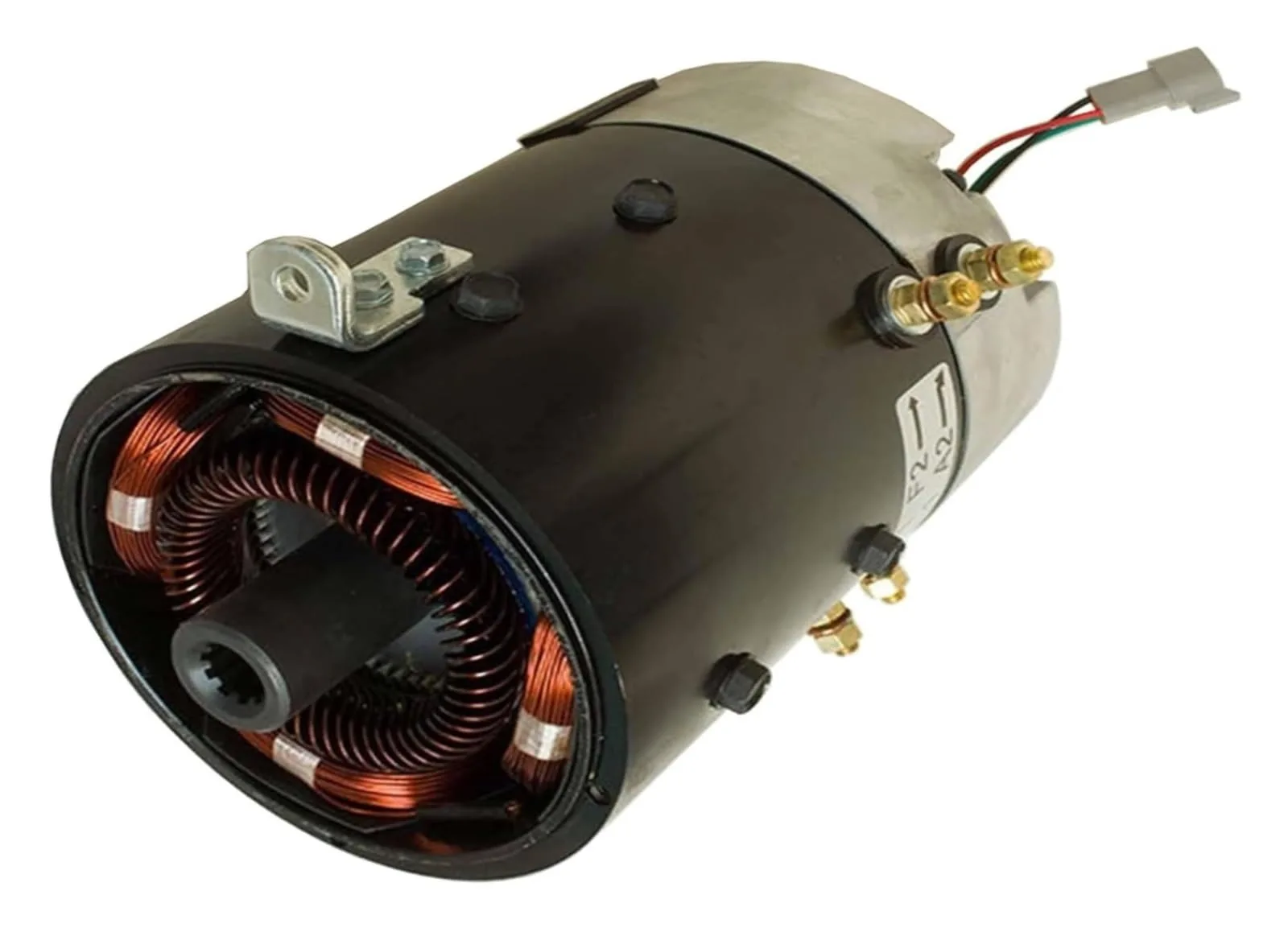48V Golf Cart DC Motor EJ8-4001A image 2