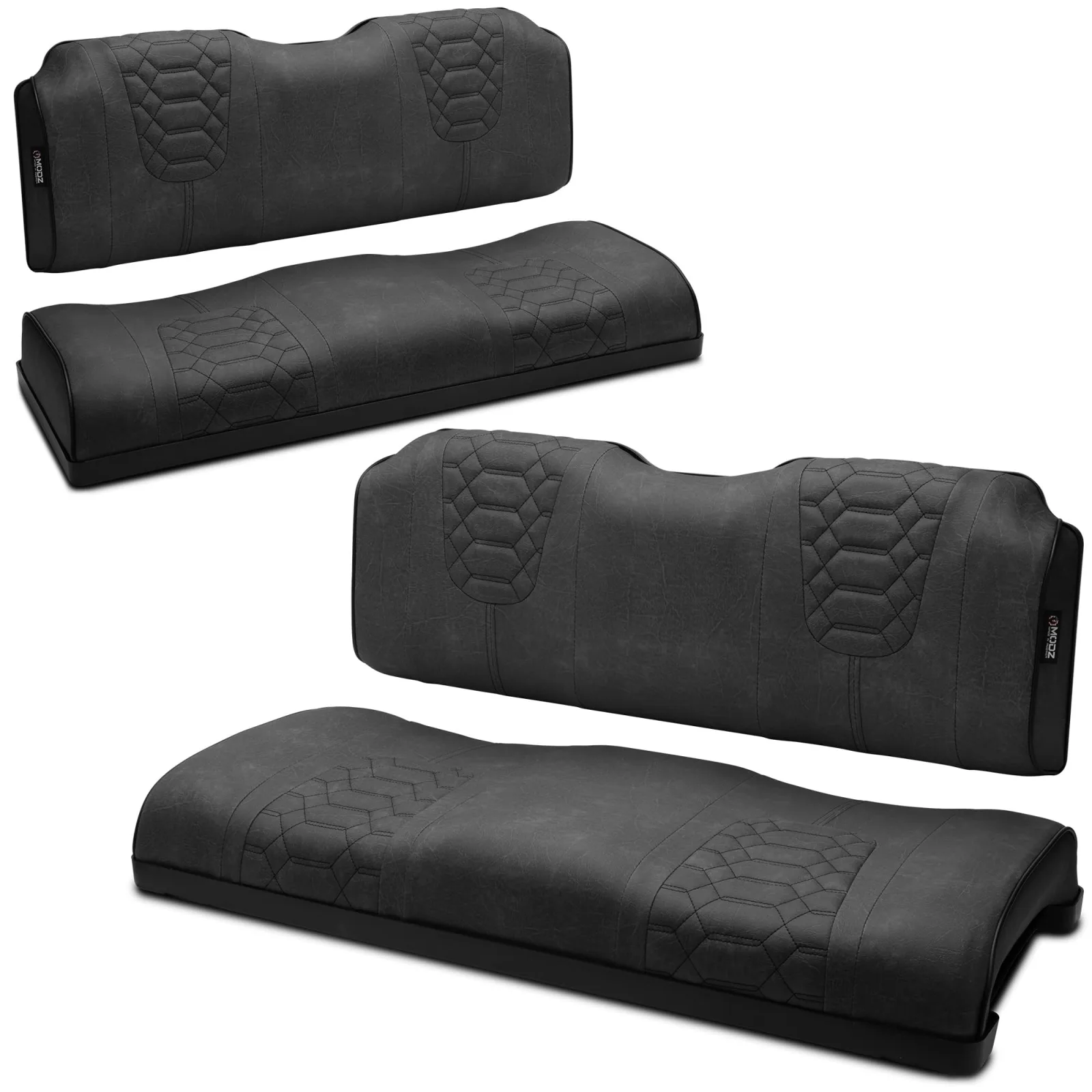 MODZ Charcoal Front & Rear Seat Covers for Evolution Golf Carts