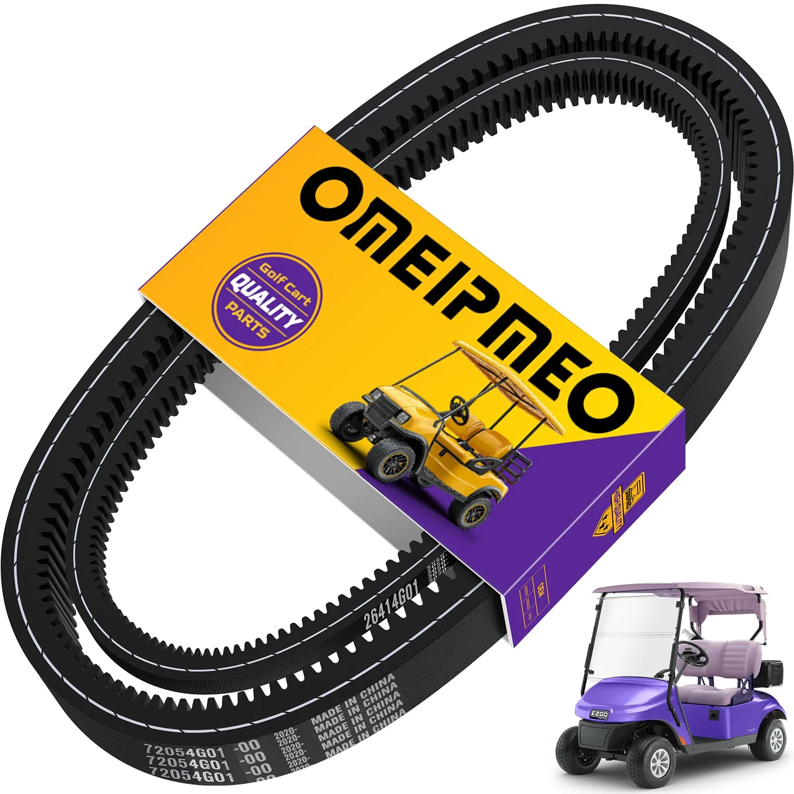 OMEIPMEO E-Z-GO TXT Clutch and Starter Belt Kit