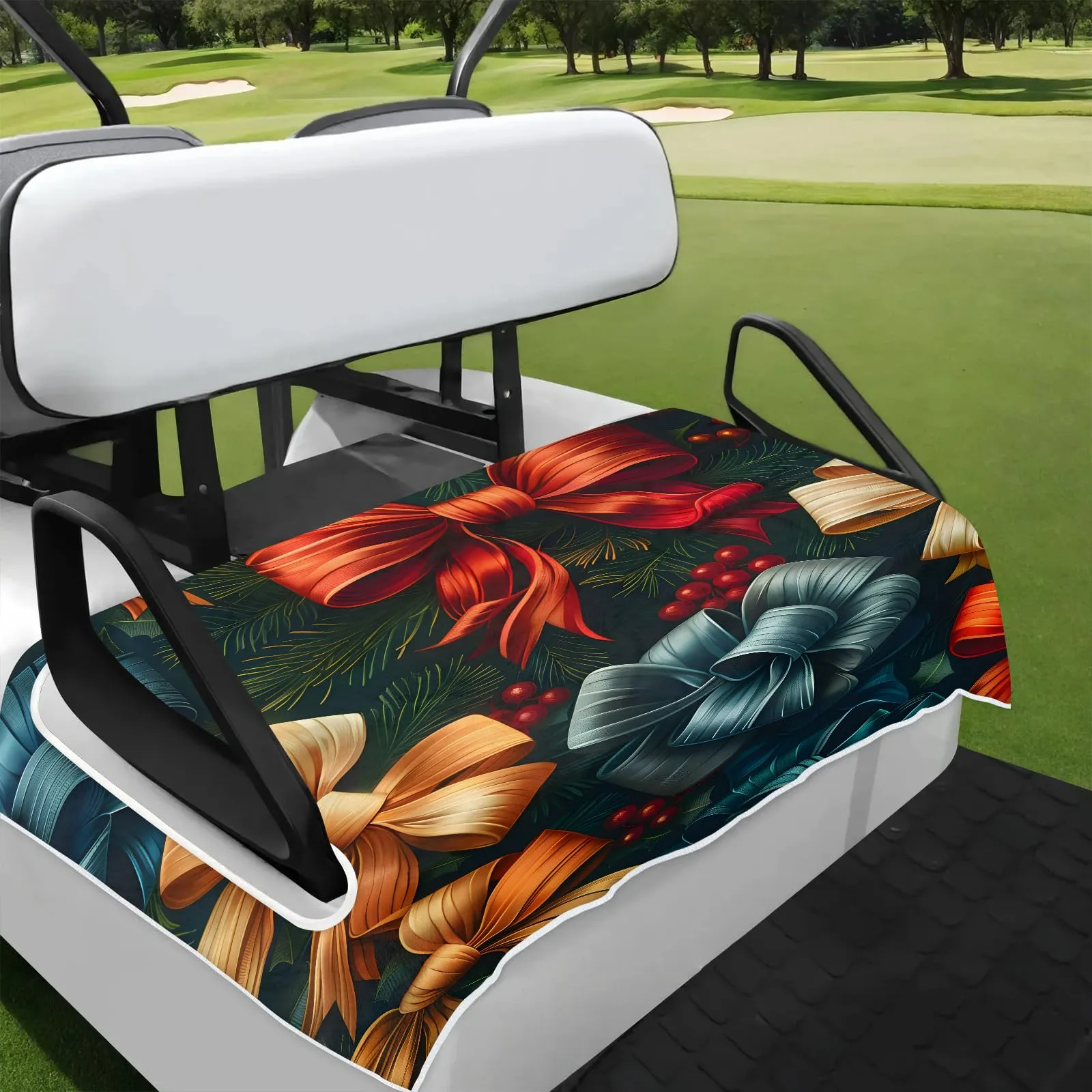 Tiveruda Golf Cart Seat Cover for Double Seats