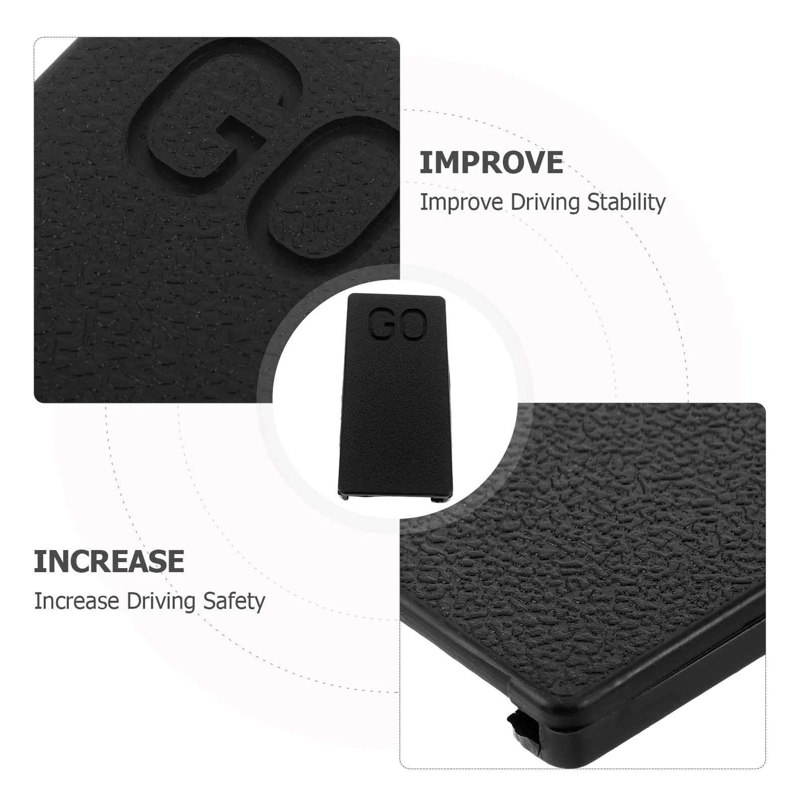 Parliky Club Car Golf Cart Brake Pedal Pad image 3