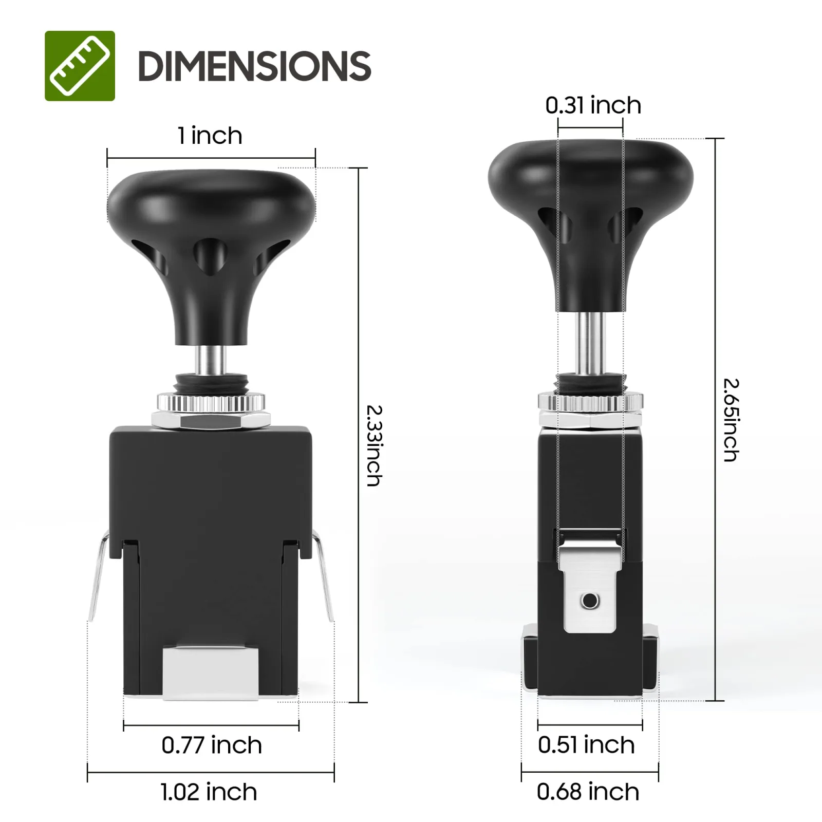 10L0L 12V Golf Cart Push-Pull Light Switch image 2