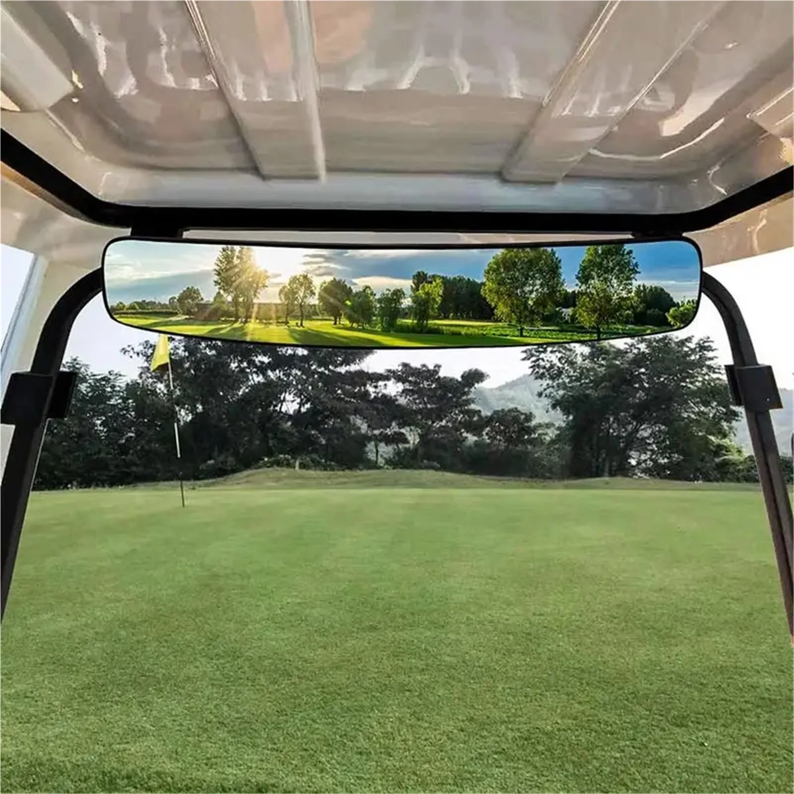 Ktann Universal Folding Golf Cart Mirror for Club Car image 3