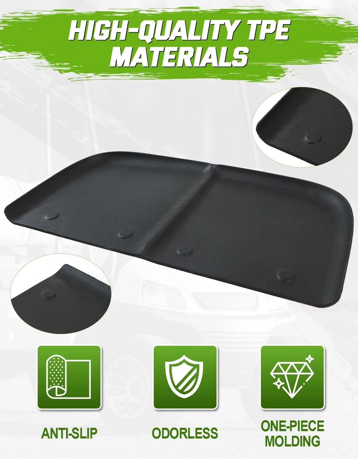 CYOOYC Bag Well Mat for Club Car DS, DS2006-RSP image 3