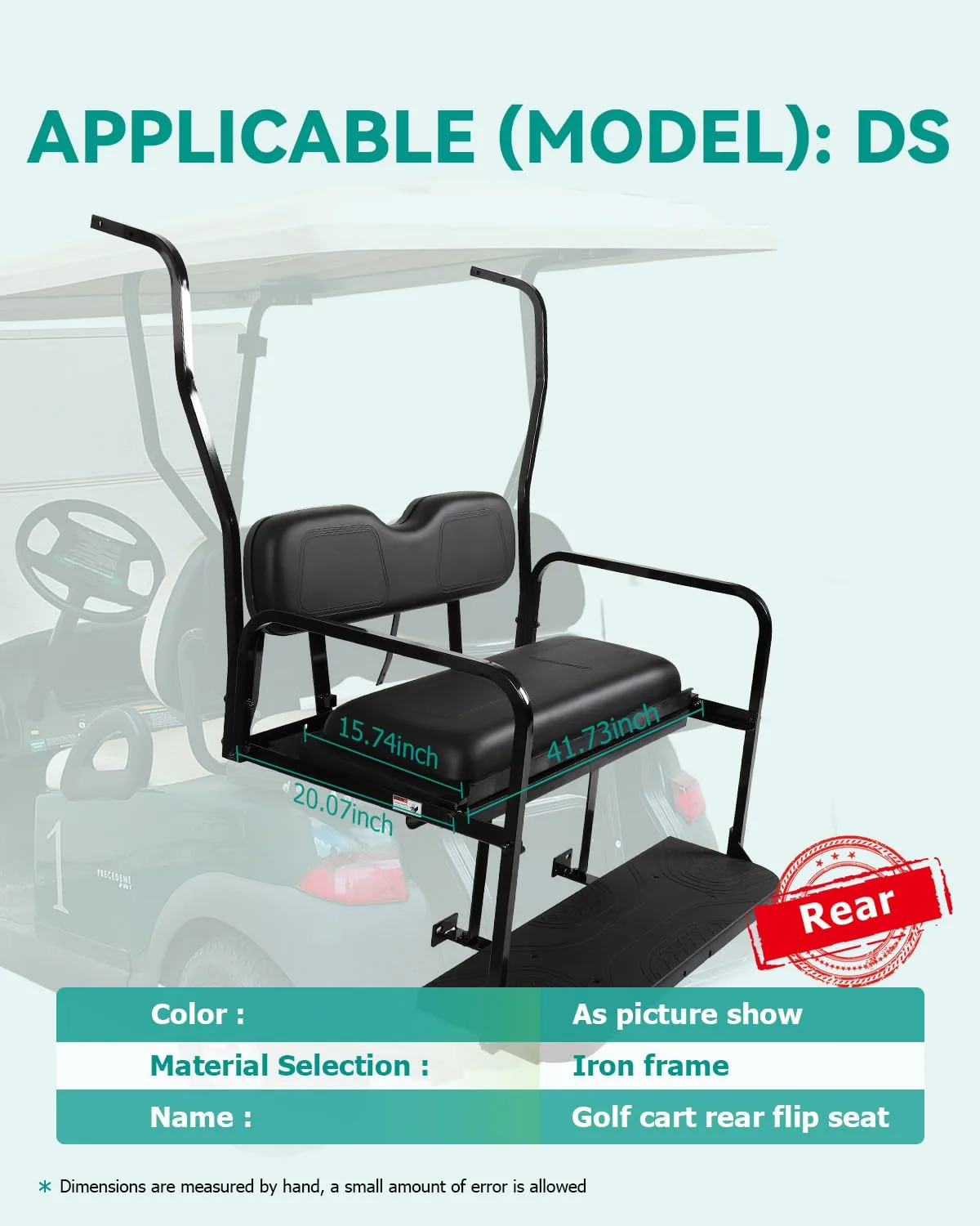 ILVGOLF Club Car DS Rear Seat Kit 180571-5428-1024205681 image 2