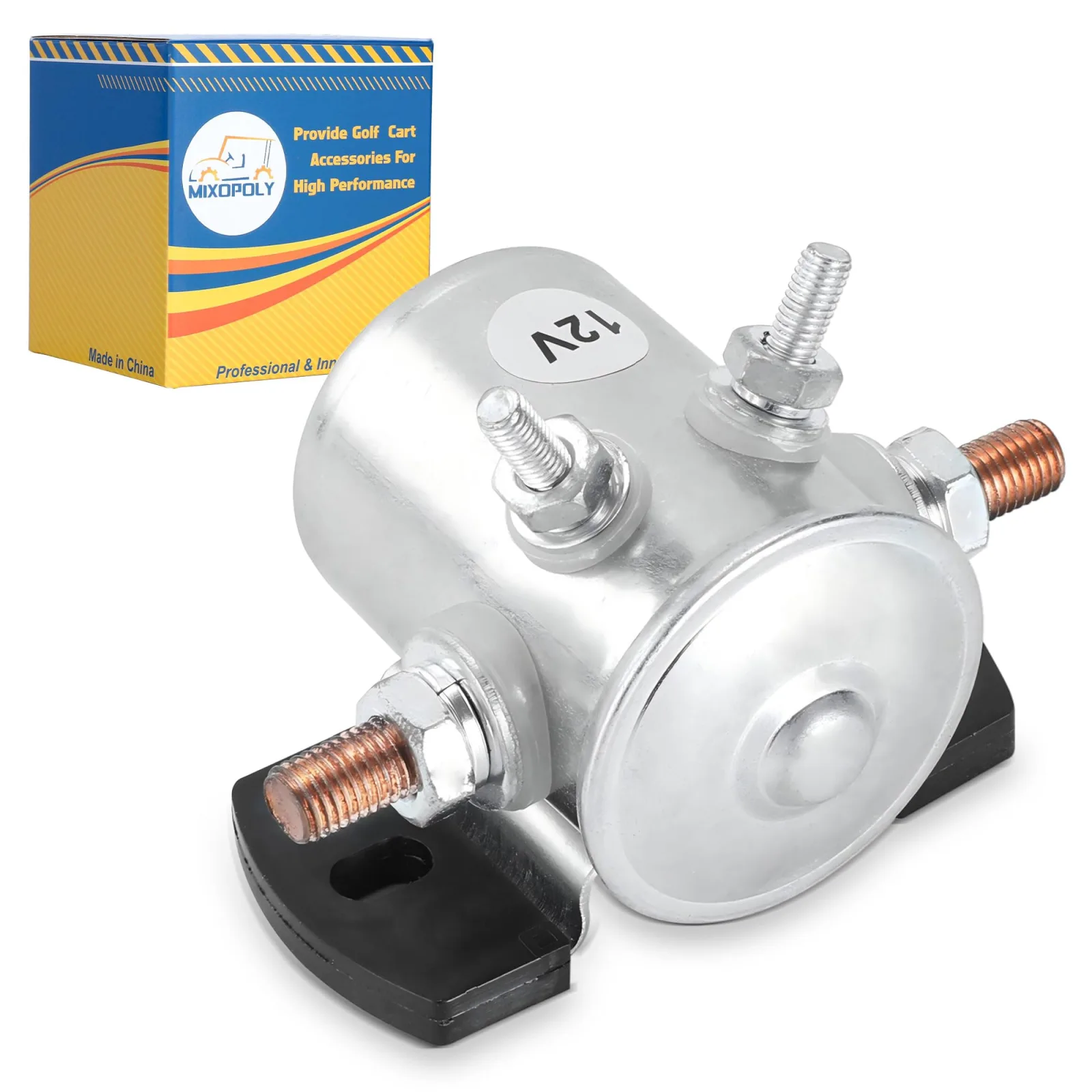 Mixopoly 12V Solenoid for E-Z-GO Marathon Gas Cart