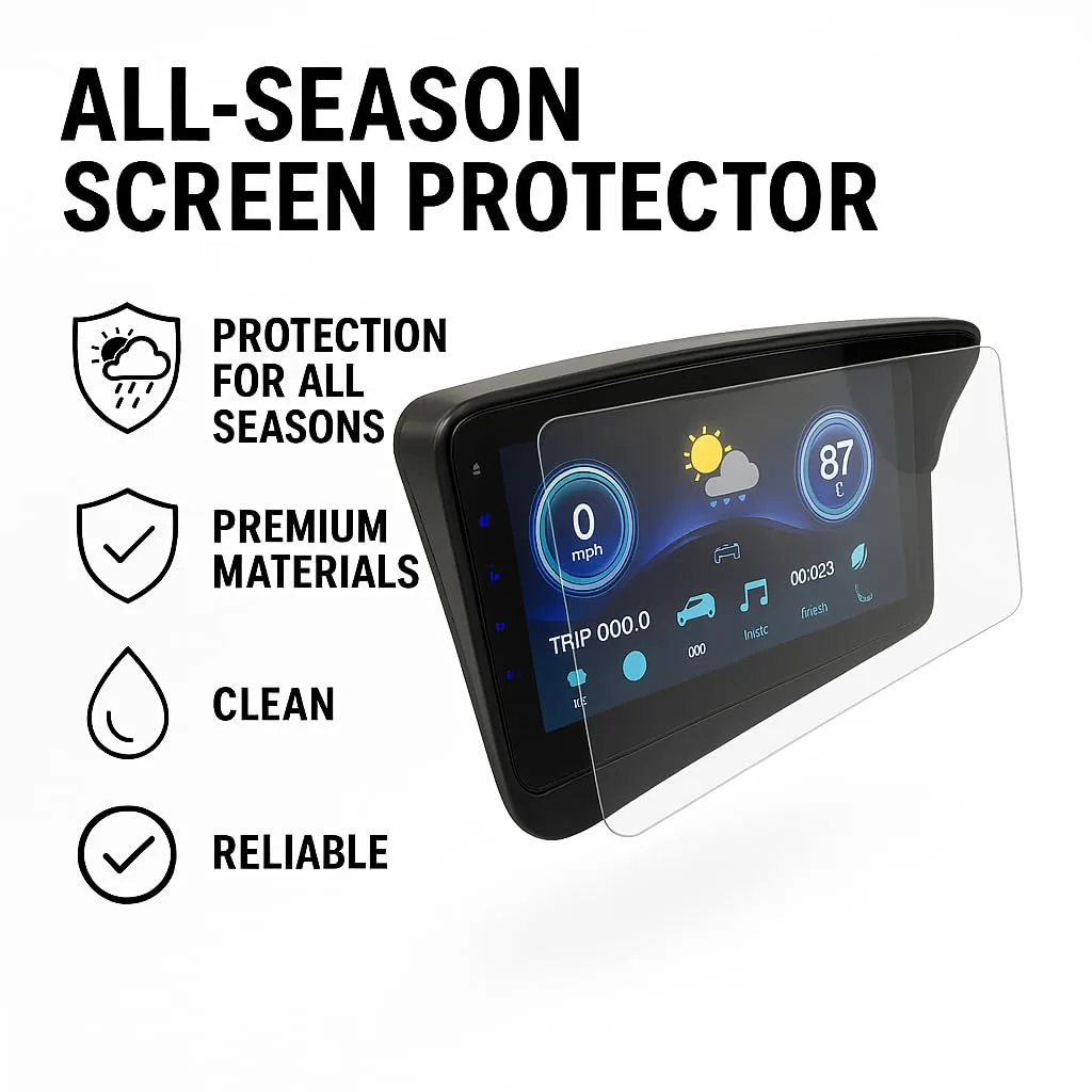 Evolution Golf Cart Touchscreen Protector WR-EVO-D2-D5-SP image 2