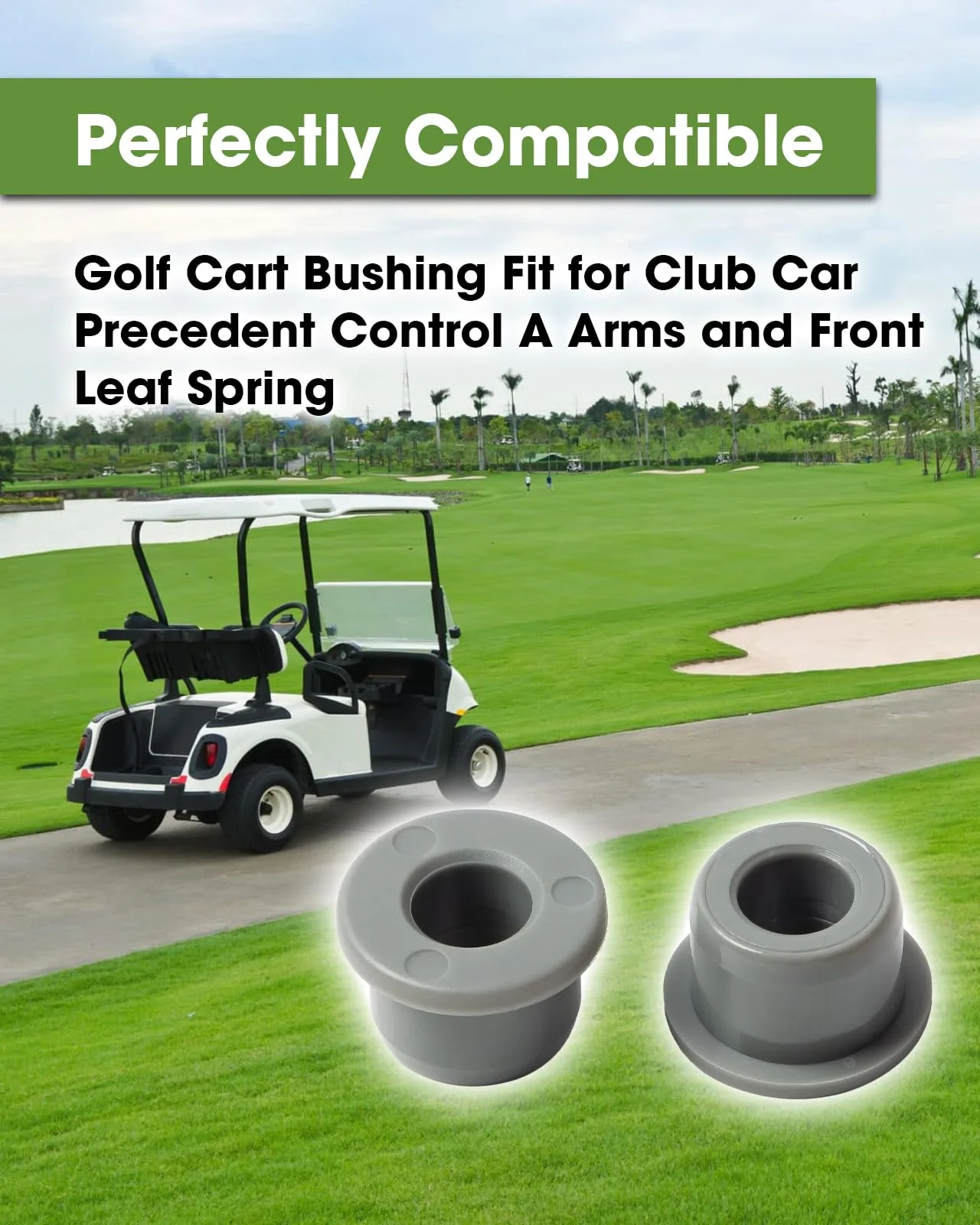 Jarosiewicz 50-Piece Control Arm & Leaf Spring Bushing Kit for Club Car Precedent 2004+ image 2