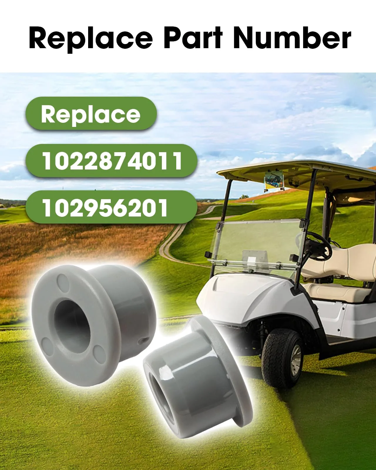 Jarosiewicz 50-Piece Control Arm & Leaf Spring Bushing Kit for Club Car Precedent 2004+ image 3