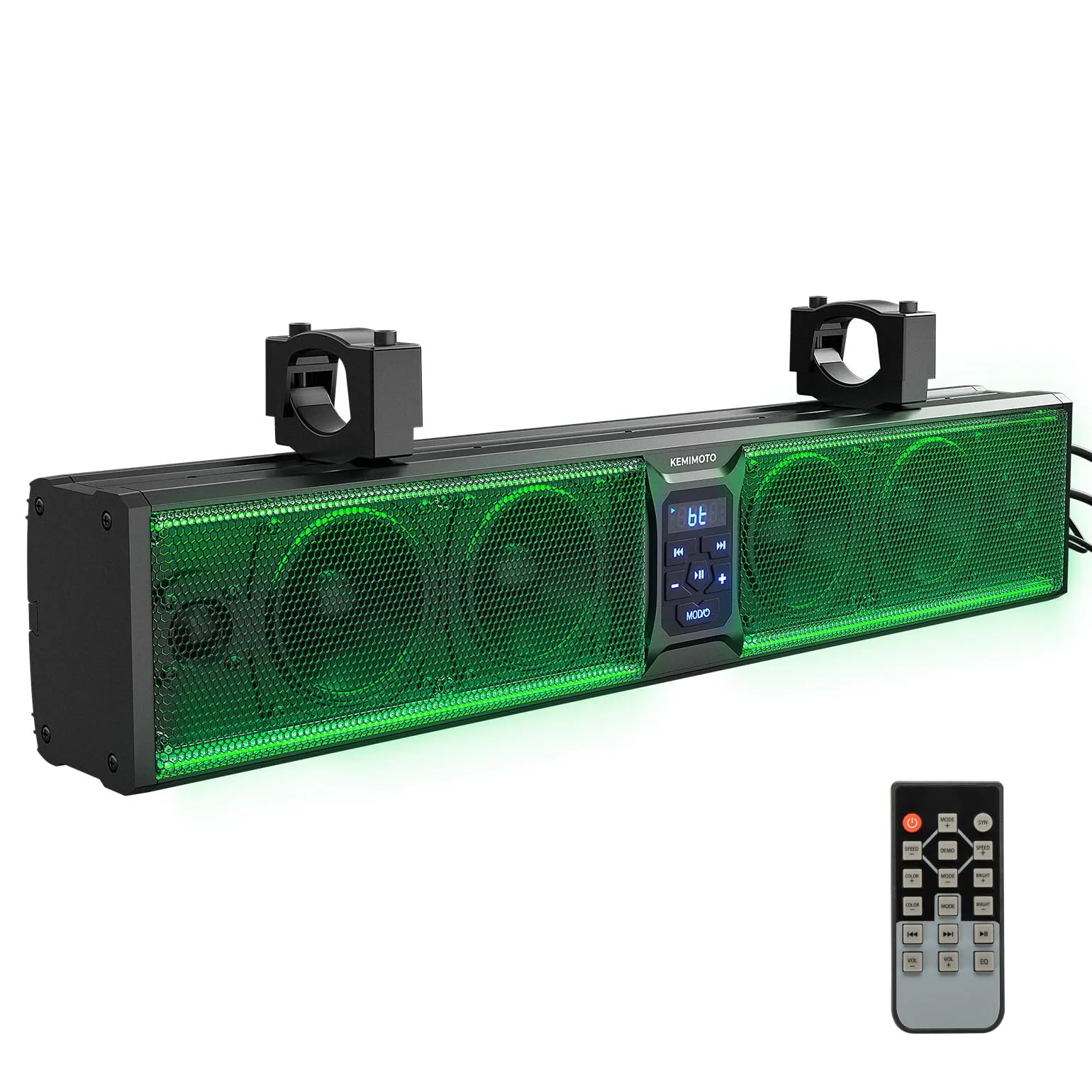 KEMIMOTO 6-Speaker UTV and Golf Cart Sound Bar