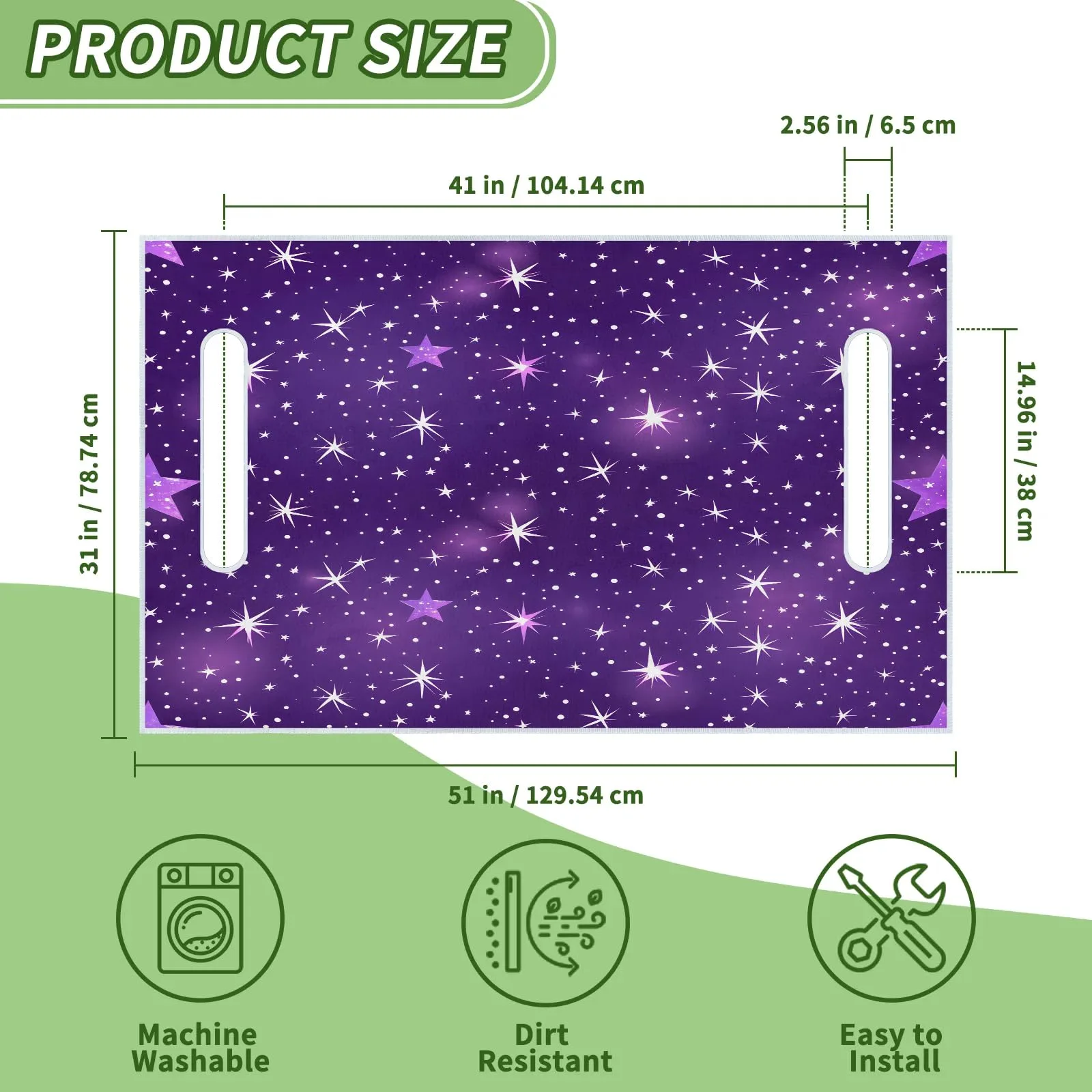 Tiveruda Golf Cart Seat Cover for Double Seats image 2