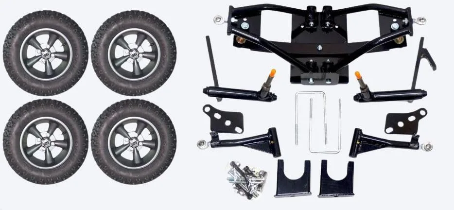 3G Lift Kit Combo with 12-Inch Wheels for Club Car DS