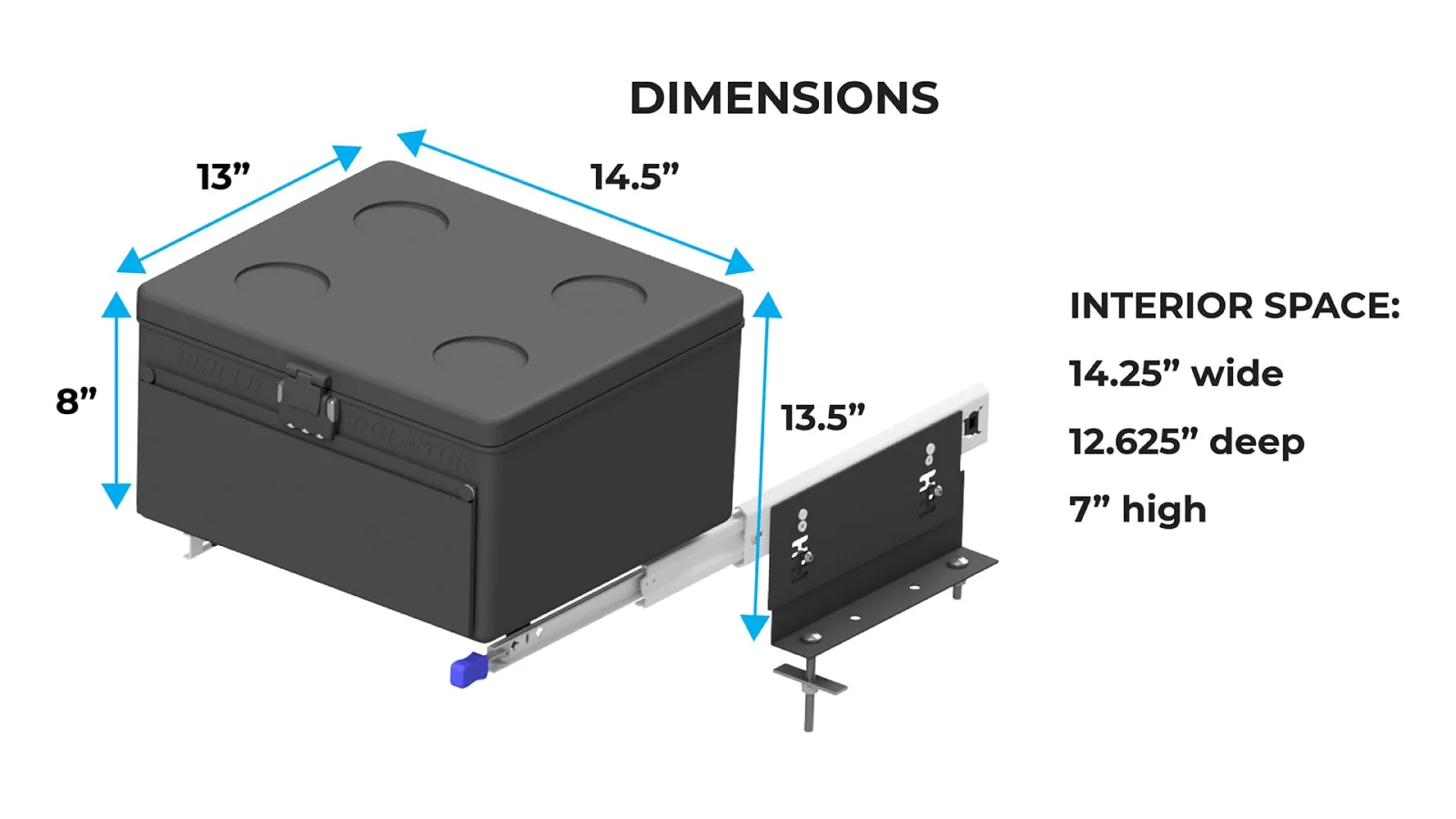 Club Clean Cool-Stor Under-Floor Mount Bracket image 3