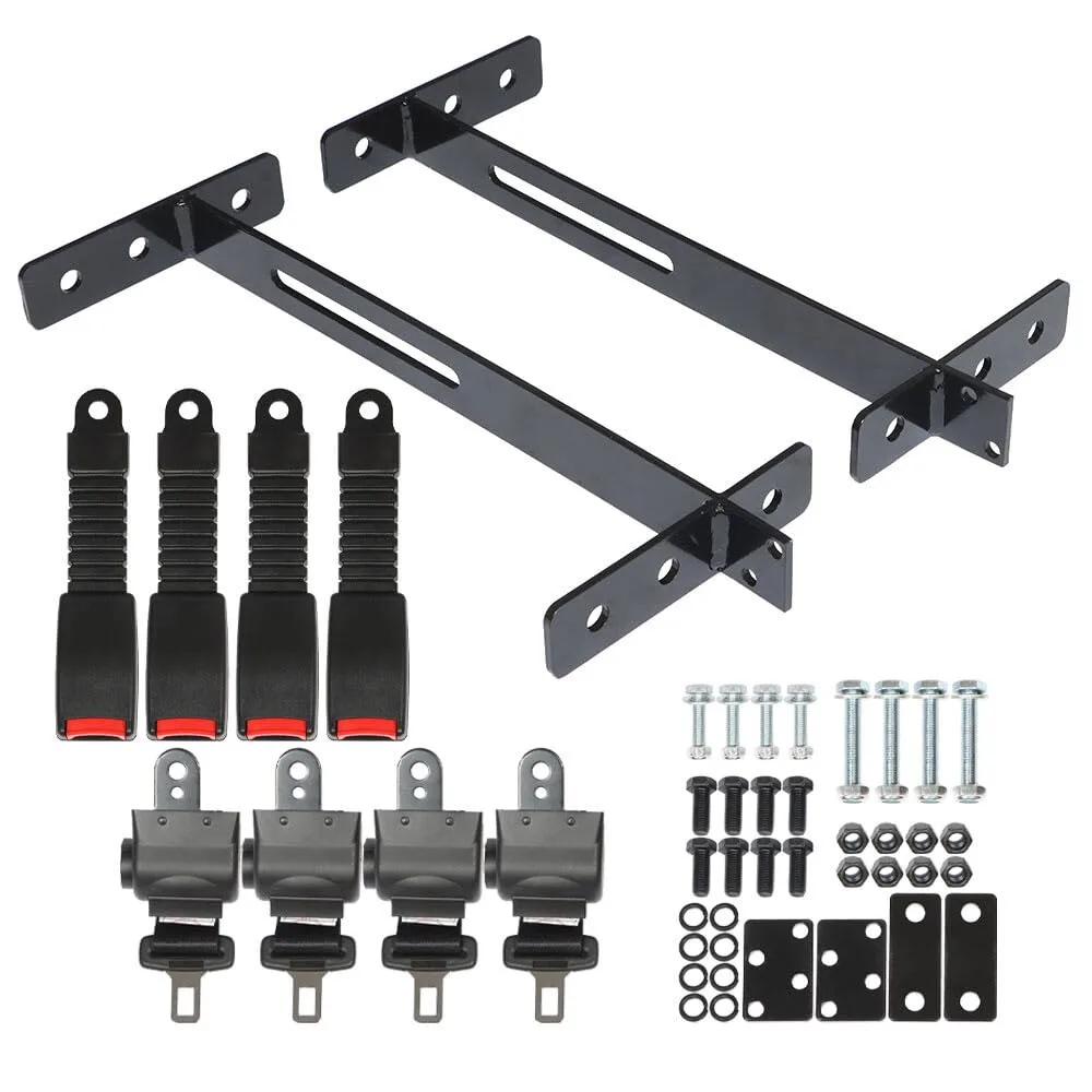 Generic Golf Cart Seat Belt Bracket Kit Mod-G33S-464