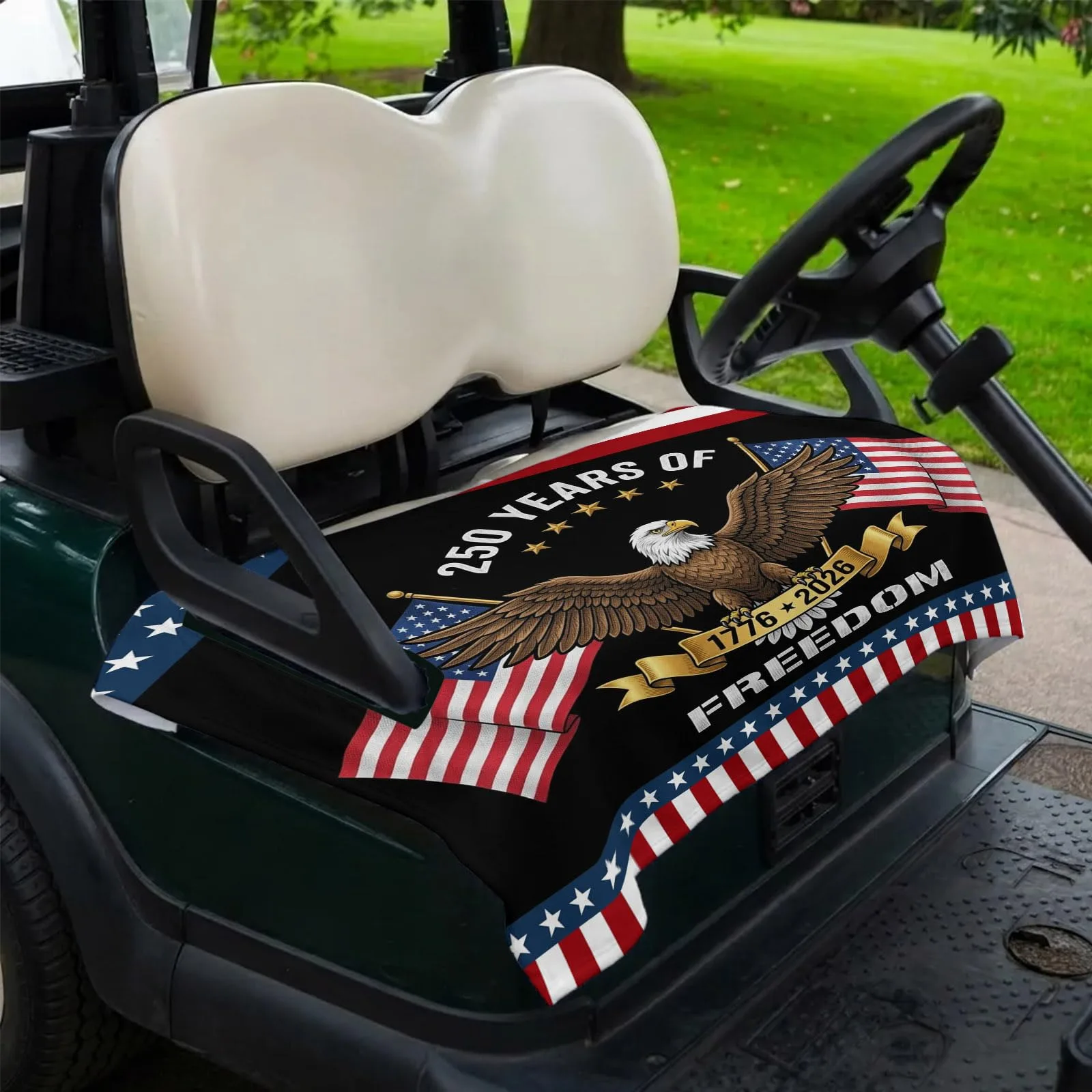 DecorLovee Golf Cart Seat Cover 51 x 31 Inch image 2