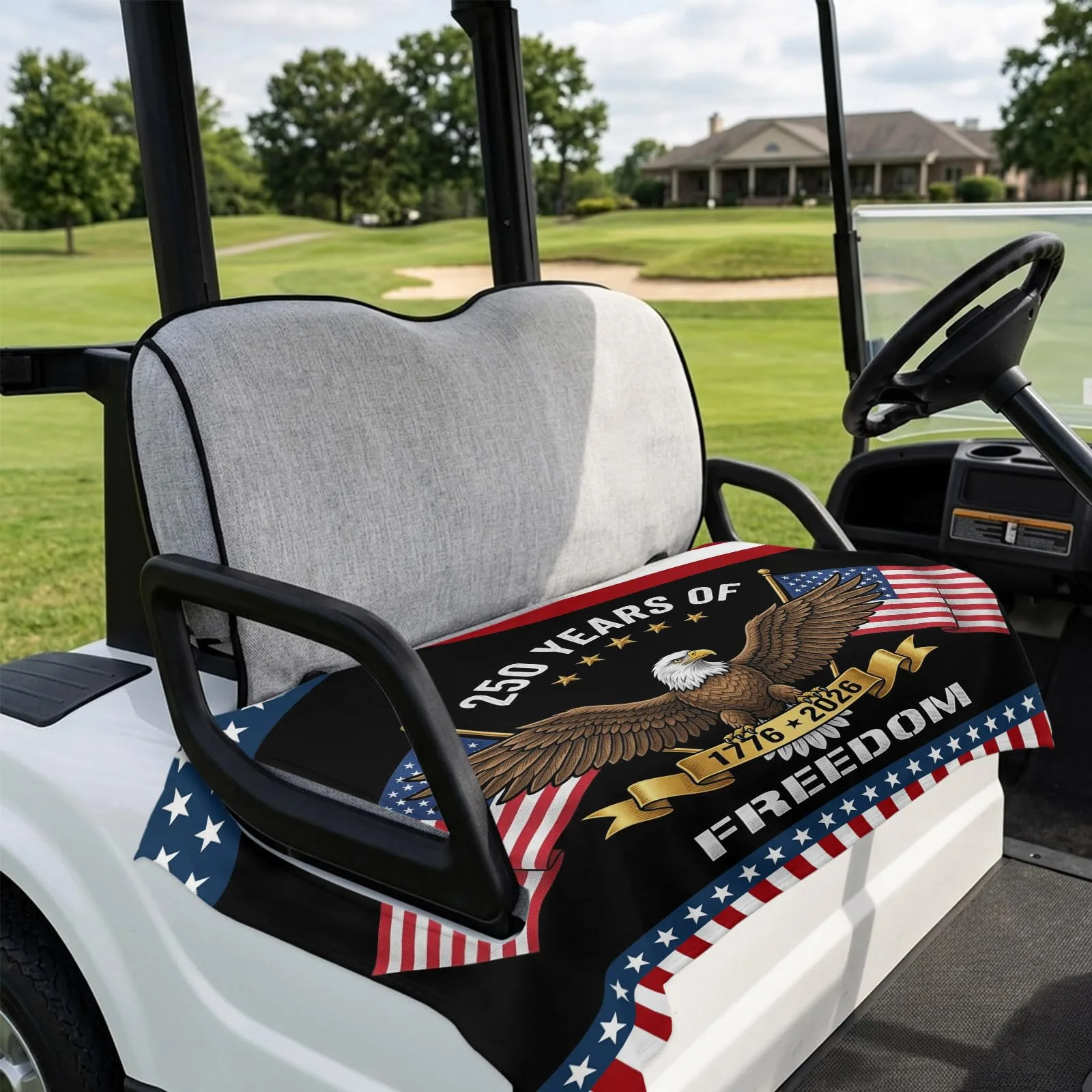 DecorLovee Golf Cart Seat Cover 51 x 31 Inch image 4