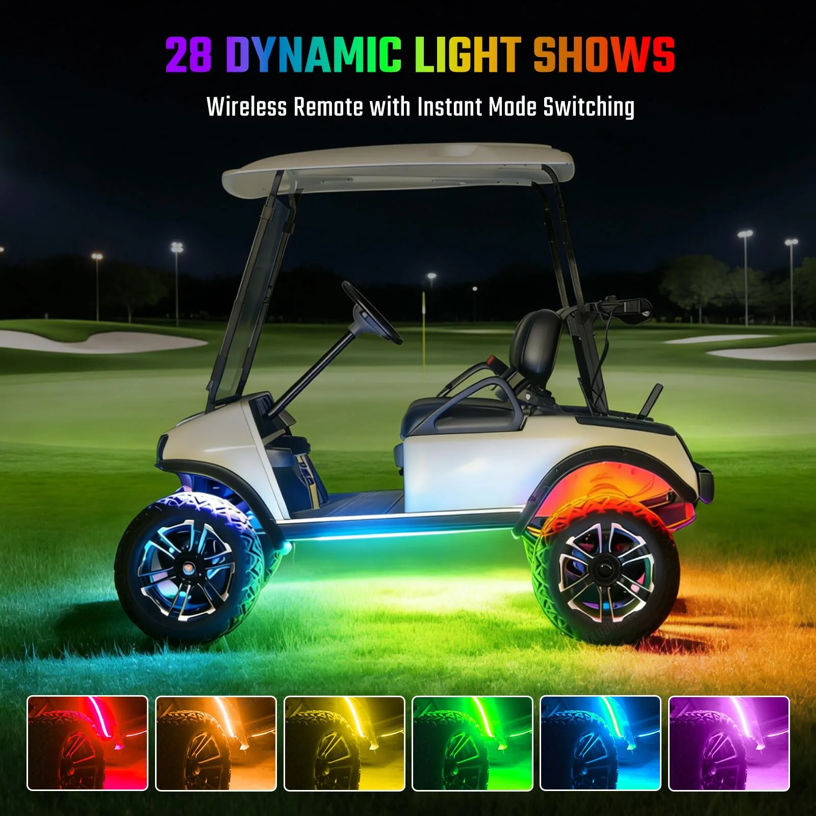 CLUBRALLY CB-180 Golf Cart Underglow LED Light Kit image 2
