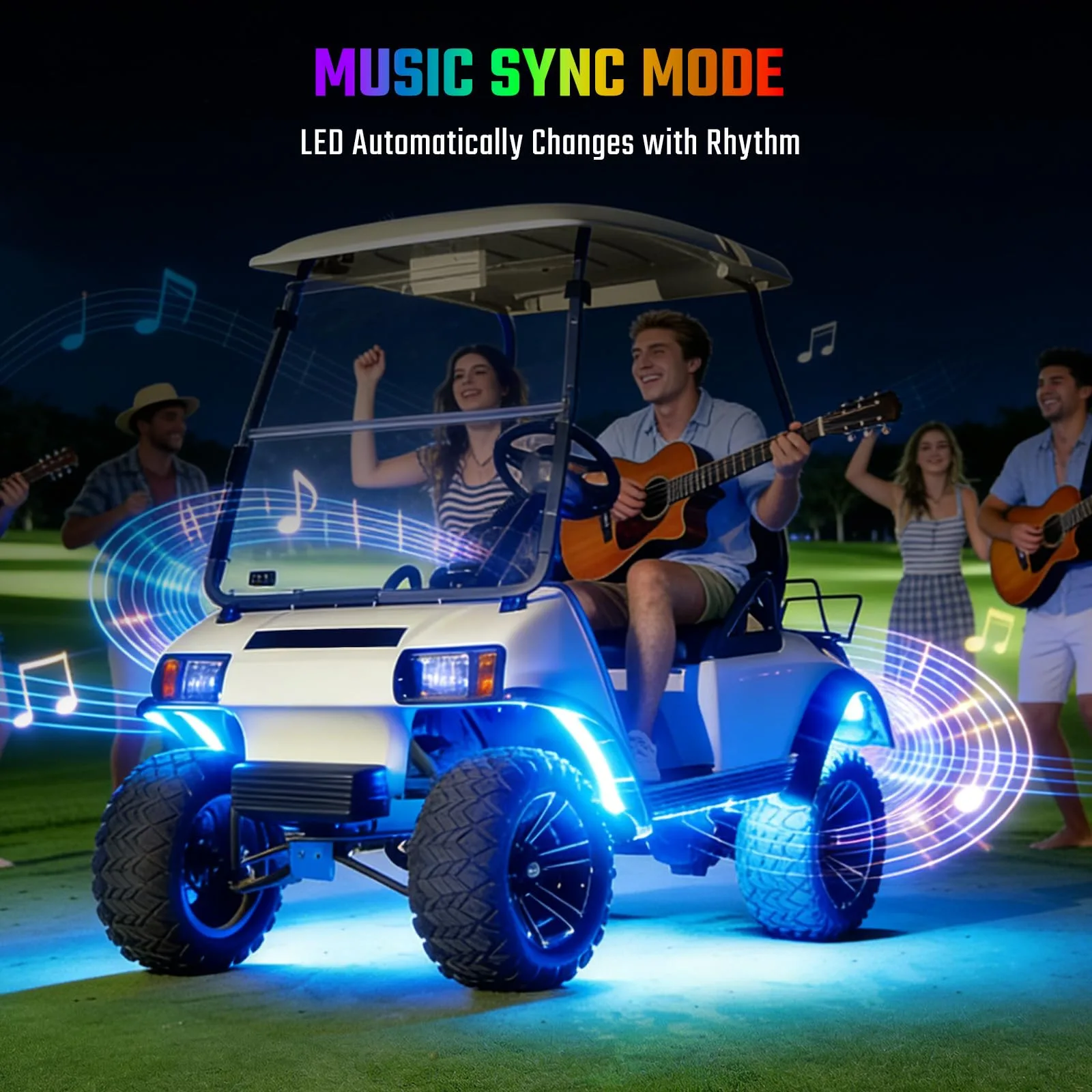 CLUBRALLY CB-180 Golf Cart Underglow LED Light Kit image 4