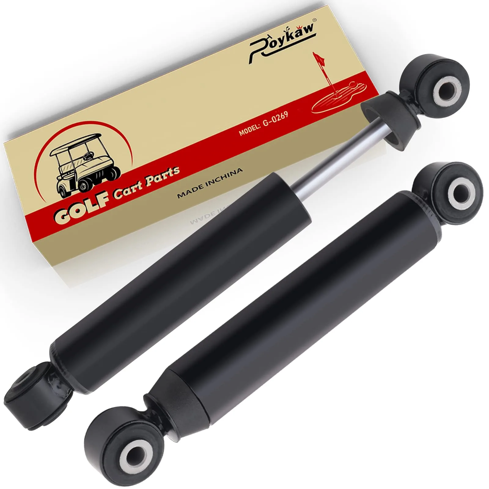 Roykaw Rear Shock Absorber Kit for E-Z-GO RXV 2008-2013 — 611724
