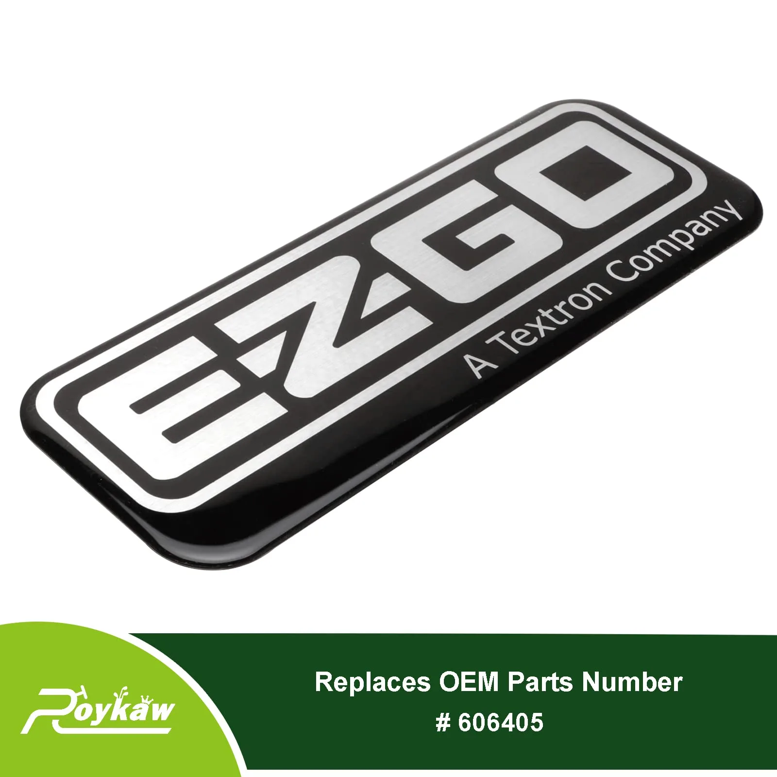 Roykaw Front Emblem for E-Z-GO RXV Golf Cart 606405 image 4