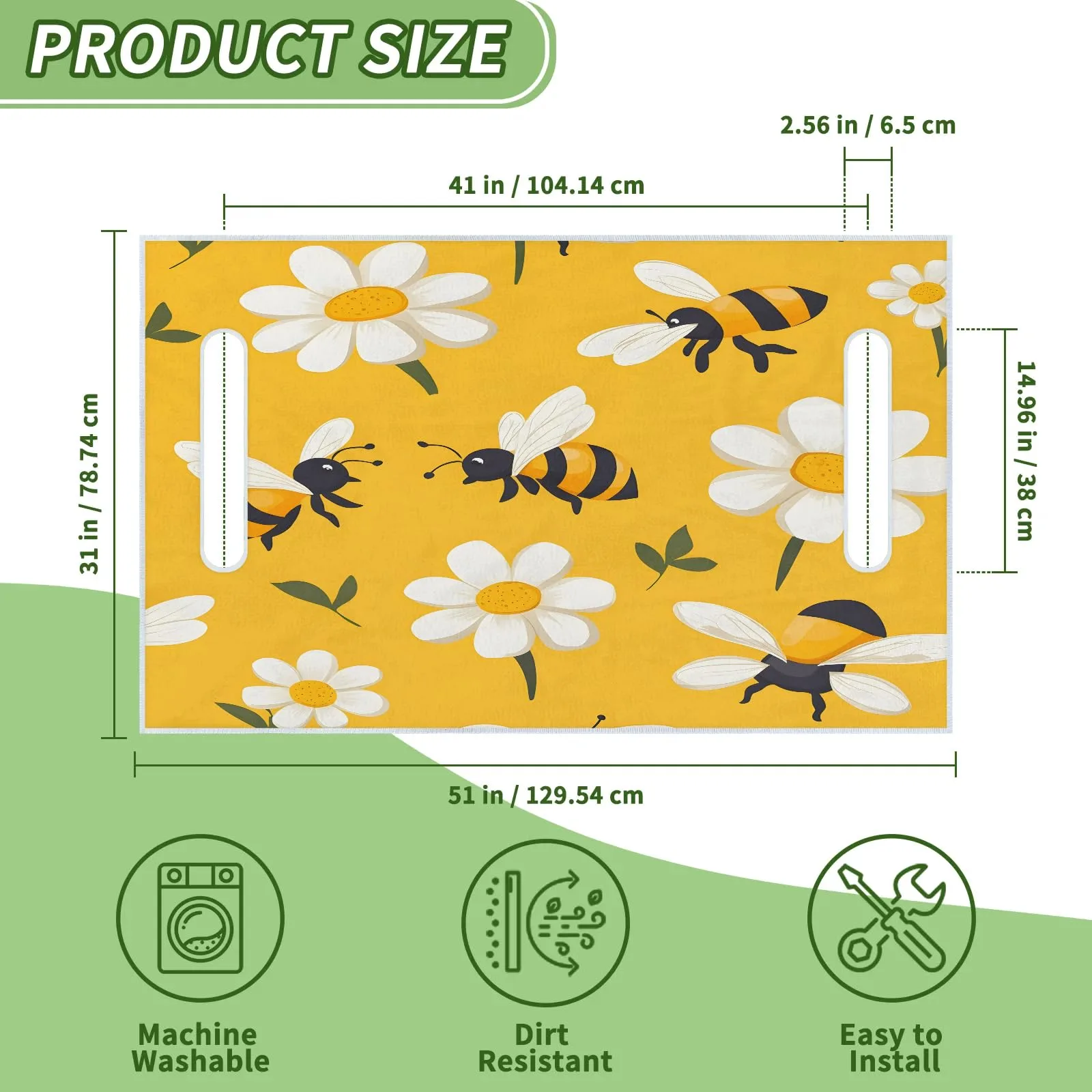 Tiveruda Golf Cart Seat Cover for Double Seats image 2