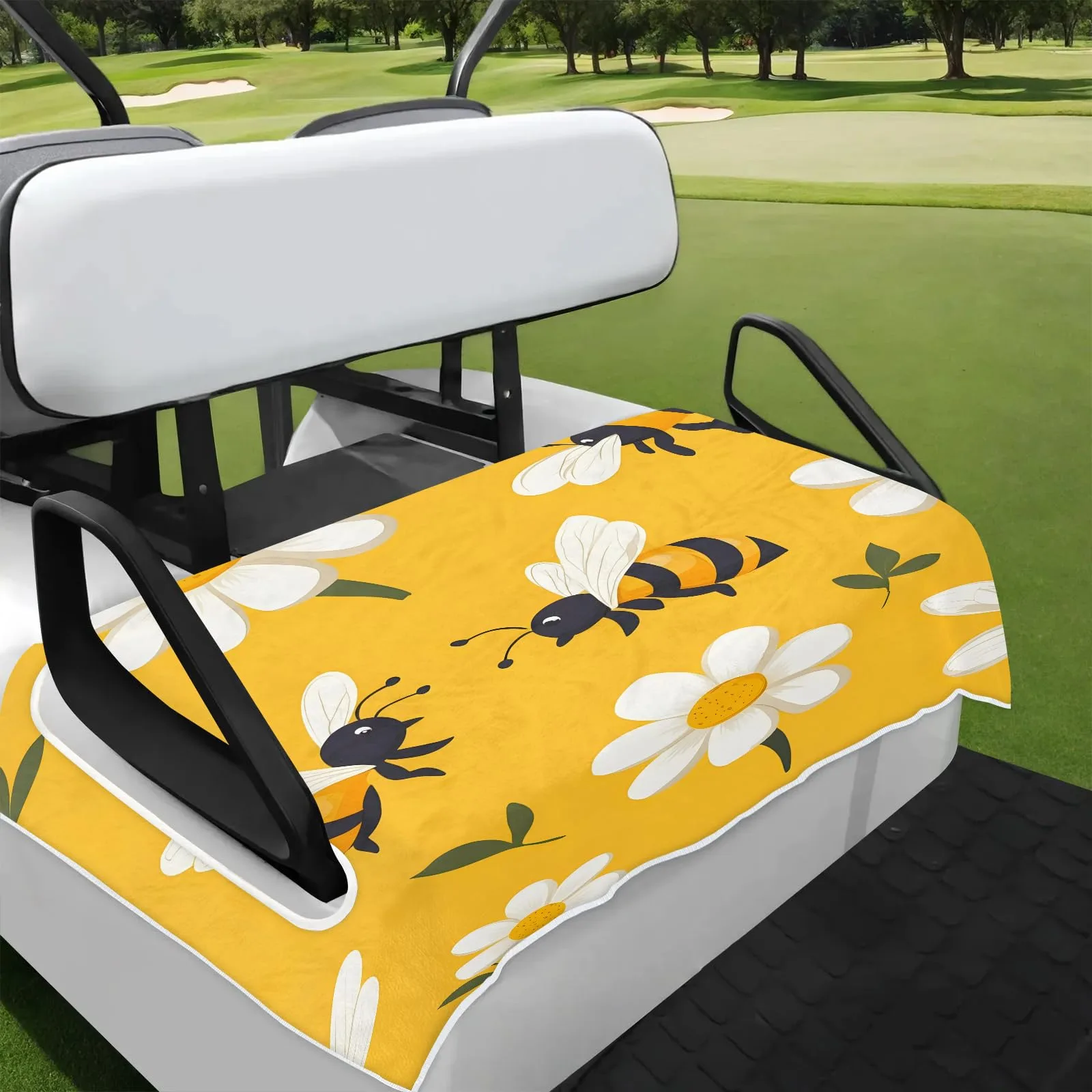 Tiveruda Golf Cart Seat Cover for Double Seats