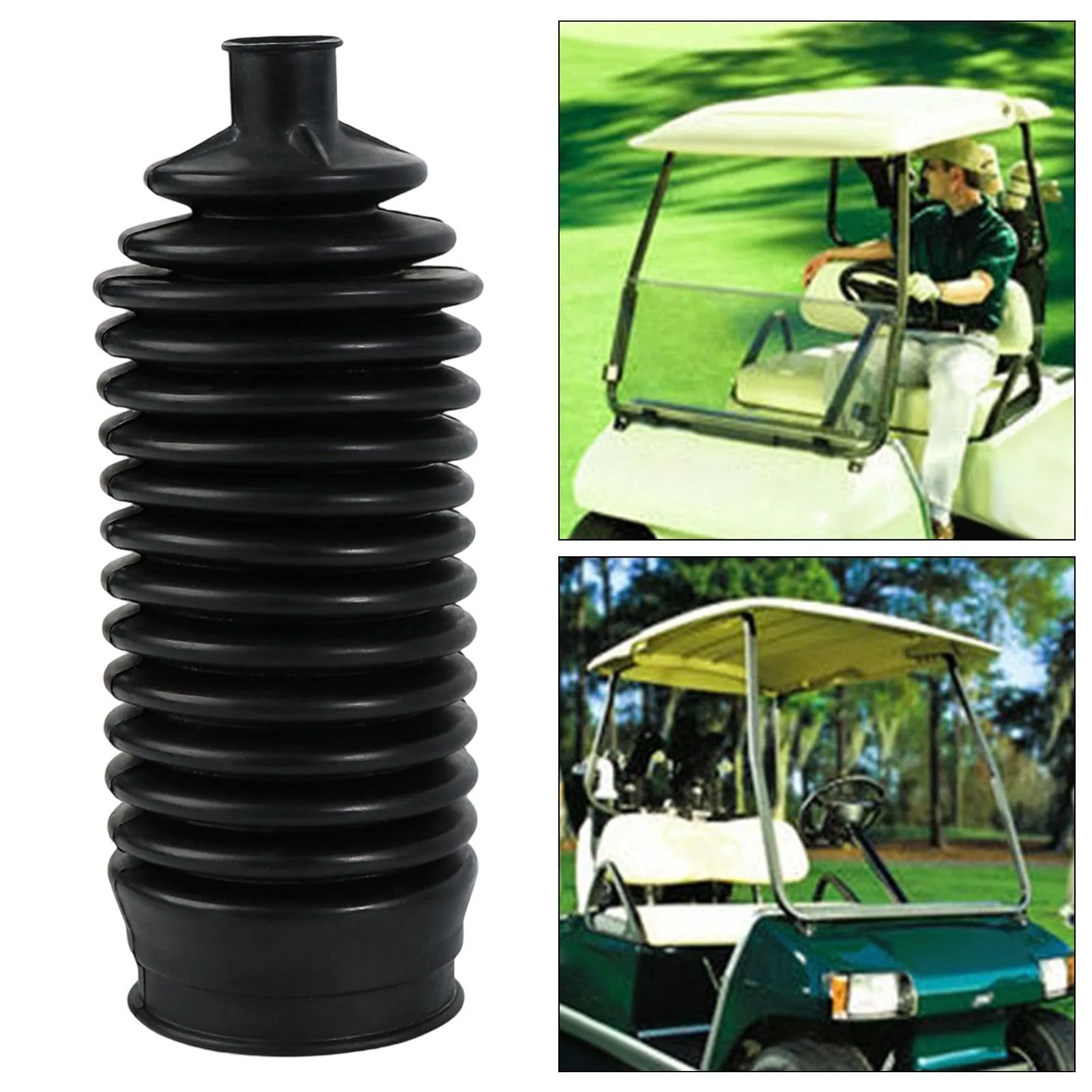 Generic Silicone Golf Cart Steering Rack Boot image 3