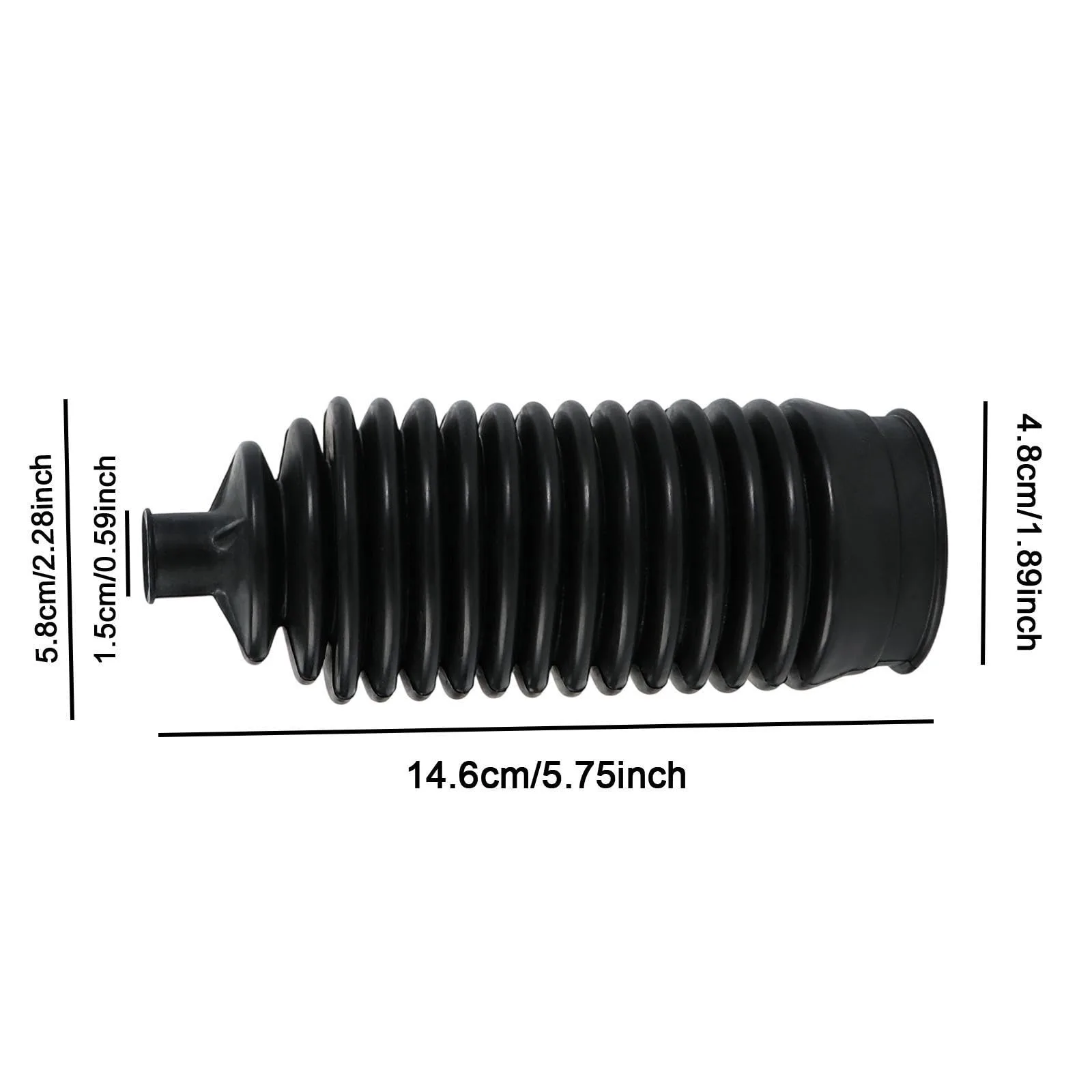 Generic Silicone Golf Cart Steering Rack Boot image 4