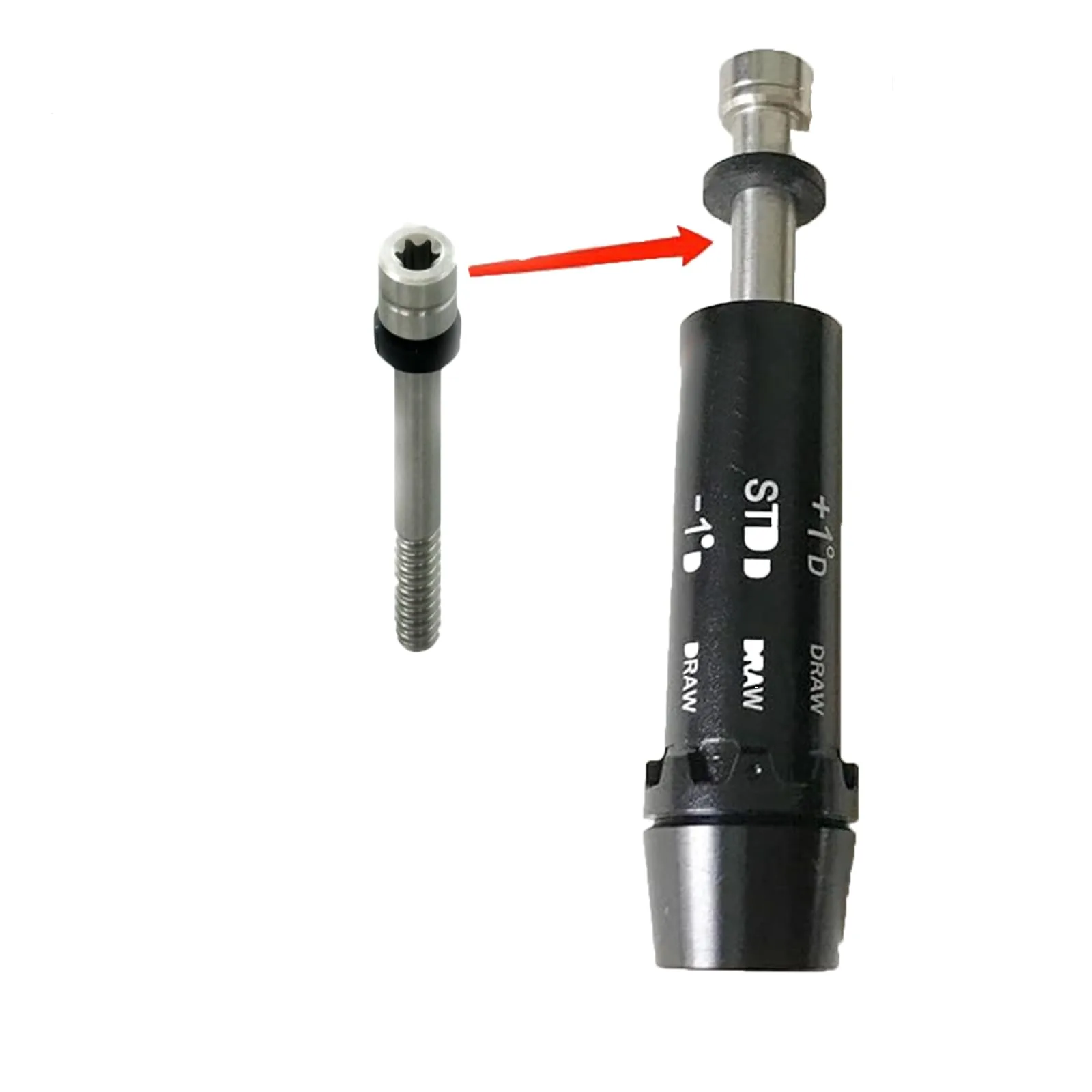 Nalegtocw M5 Adapter Sleeve Screws for TaylorMade M3/M4/M5/M6/SIM (5 pcs) image 2