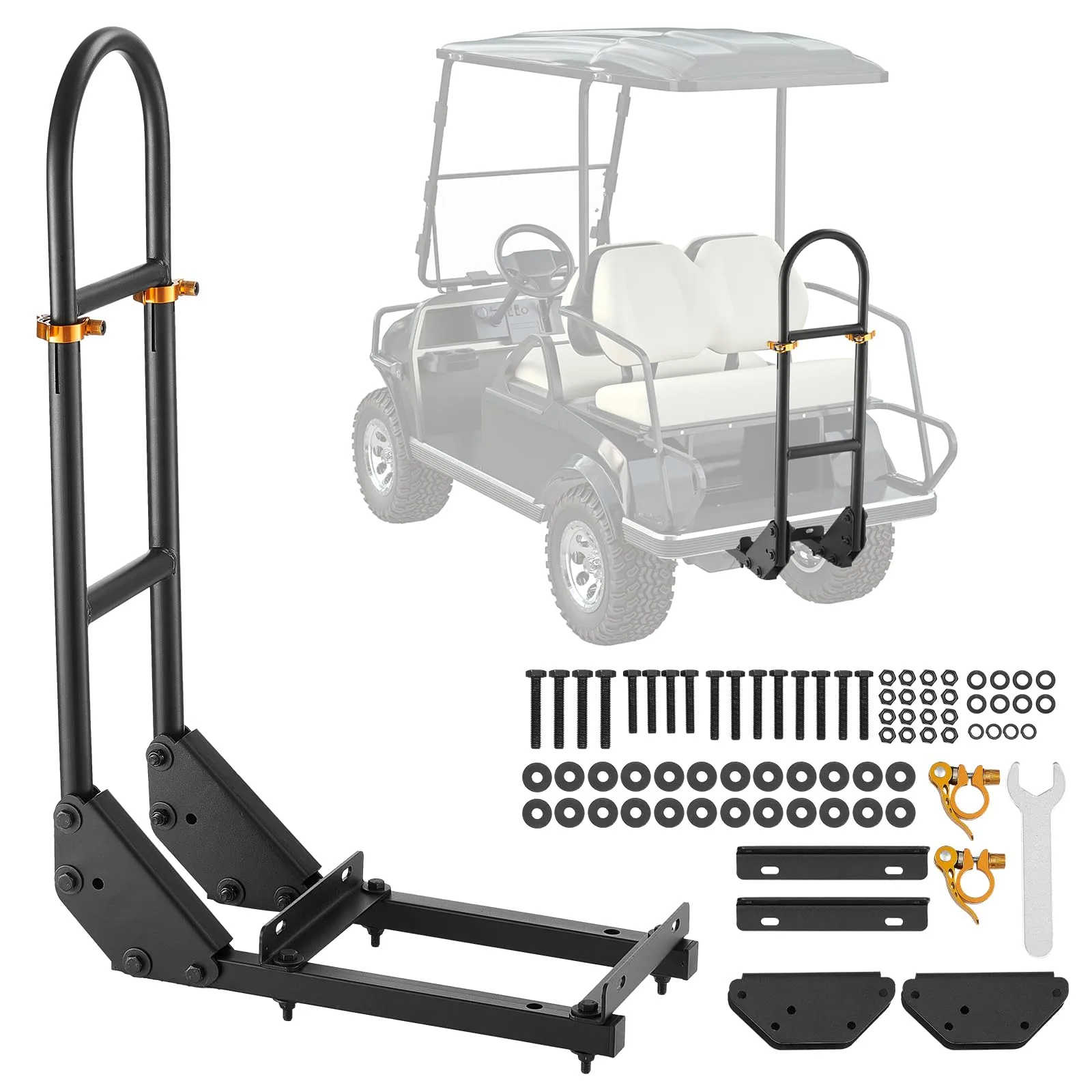 VEVOR Adjustable Golf Cart Rear Seat Grab Bar MX24-111