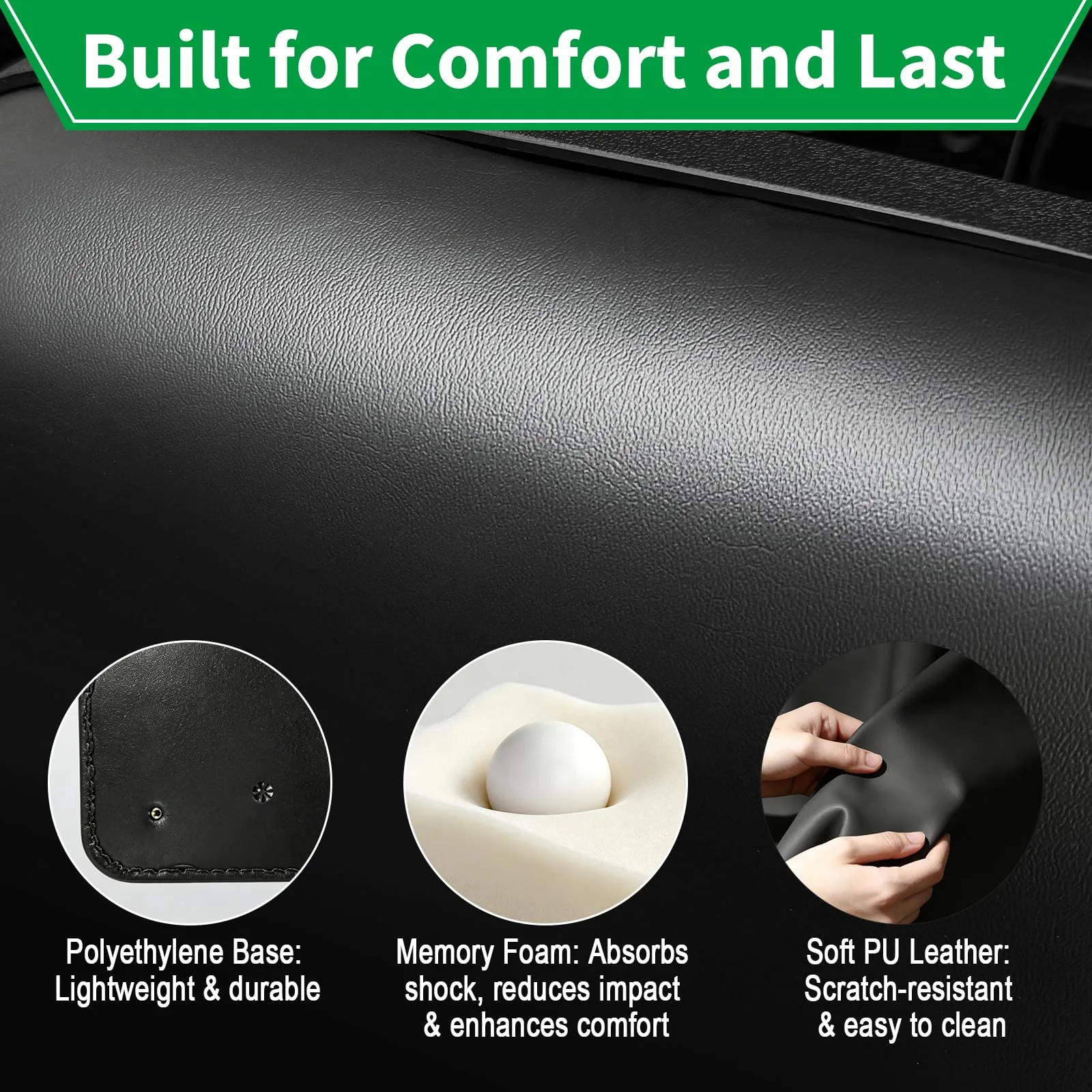 Shu-Ran Golf Cart Rear Flip Seat Cushion Assembly image 4