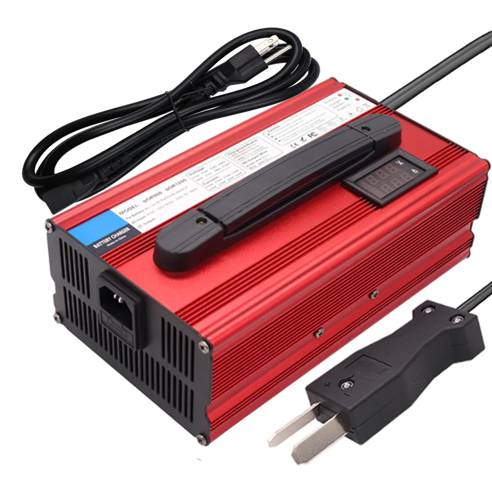 48V 15A Golf Cart Battery Charger with Digital Display