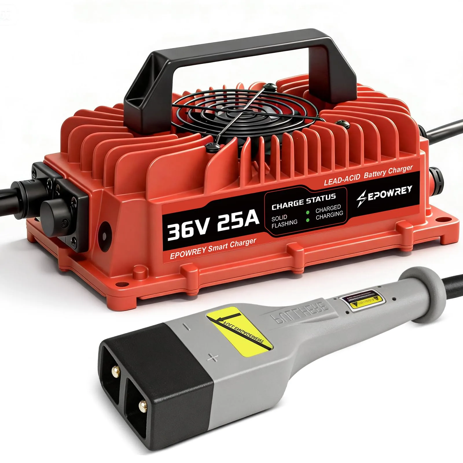 EPOWREY 36V 25A Charger for E-Z-GO TXT Golf Carts