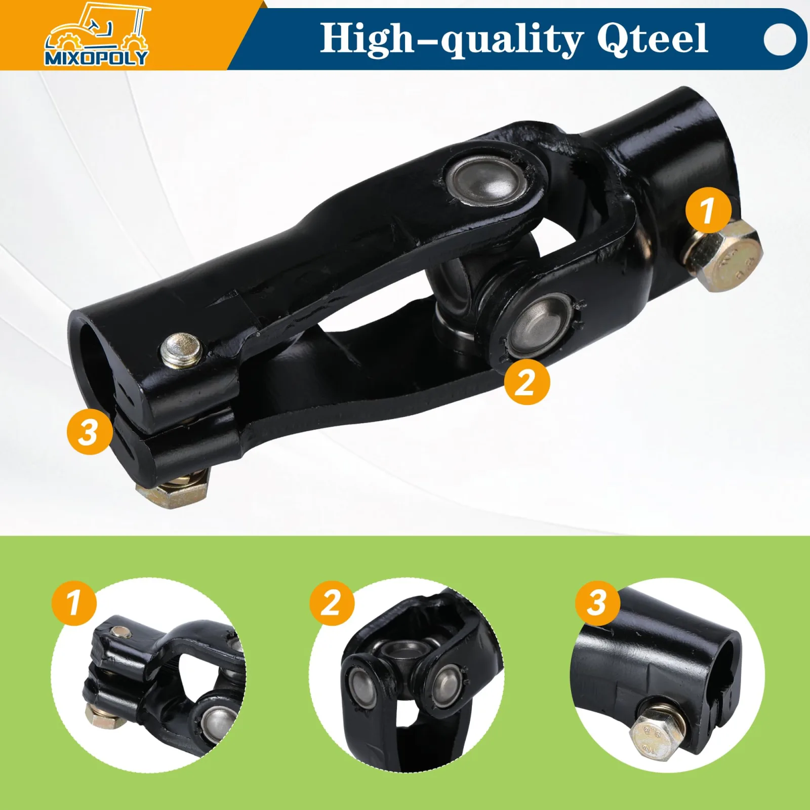 Mixopoly Steering Lower Yoke for Club Car Precedent & Tempo image 3