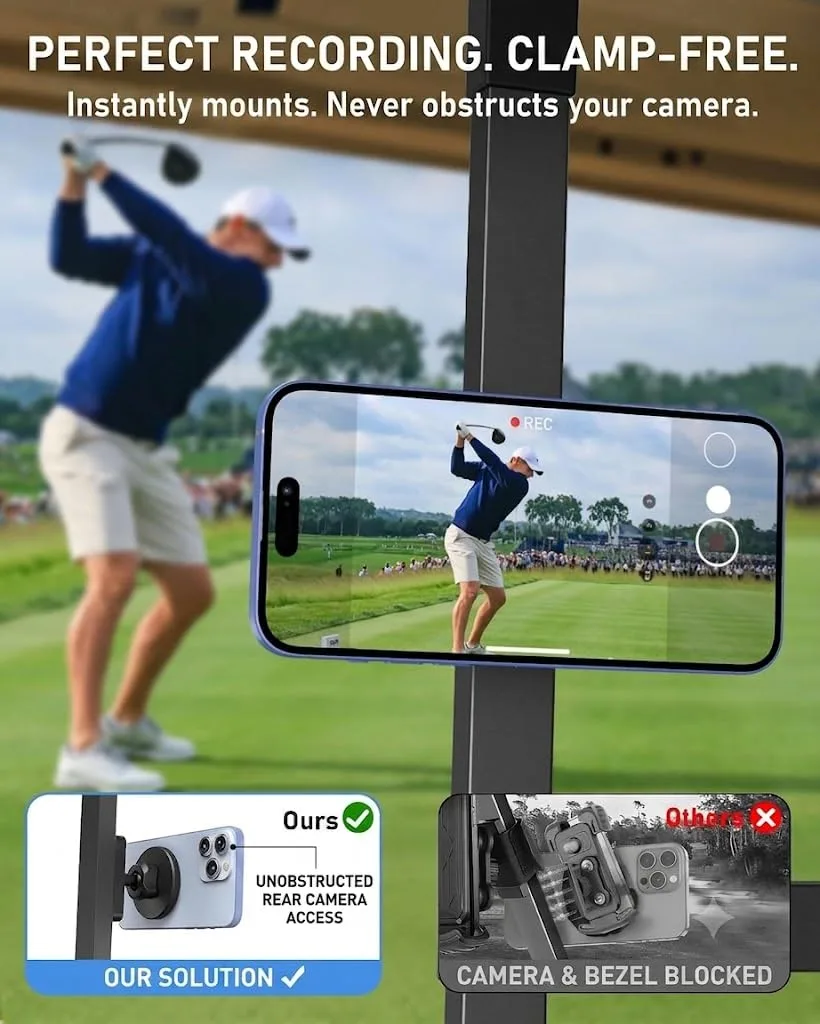 Magnetic Golf Cart Phone Holder, MagSafe Compatible image 4