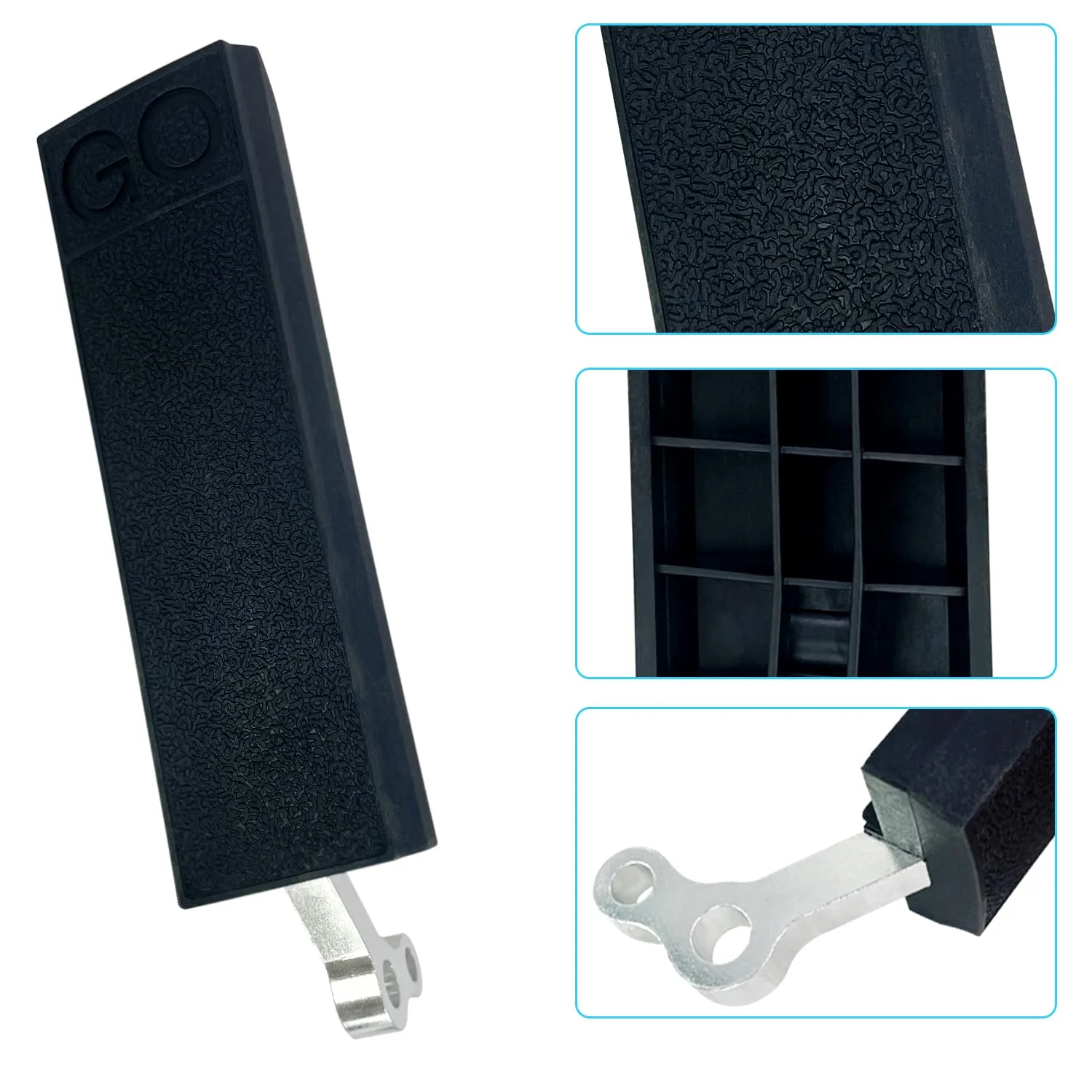 Phoddar Club Car DS Accelerator and Brake Pedal Repair Kit image 2