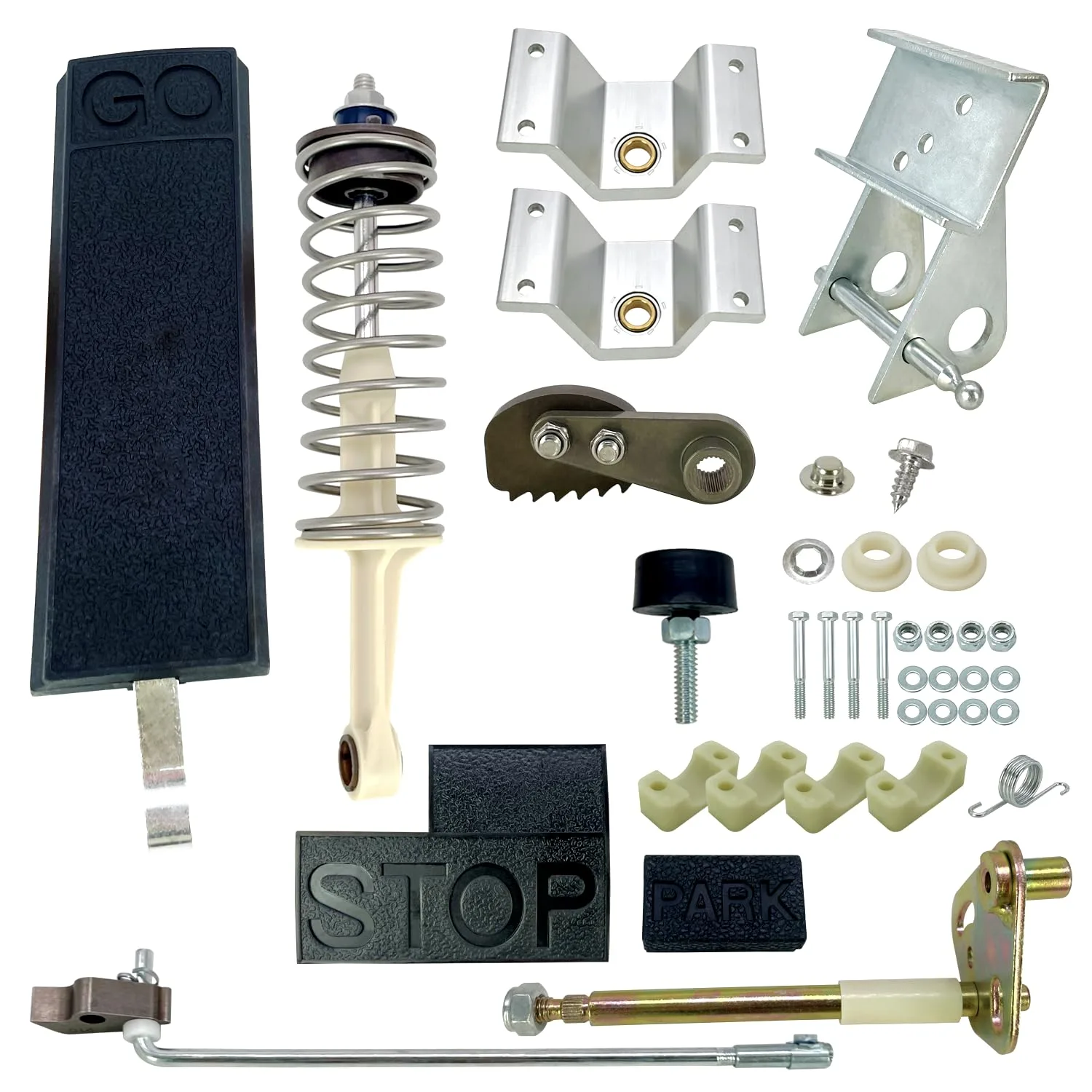 Phoddar Club Car DS Accelerator and Brake Pedal Repair Kit