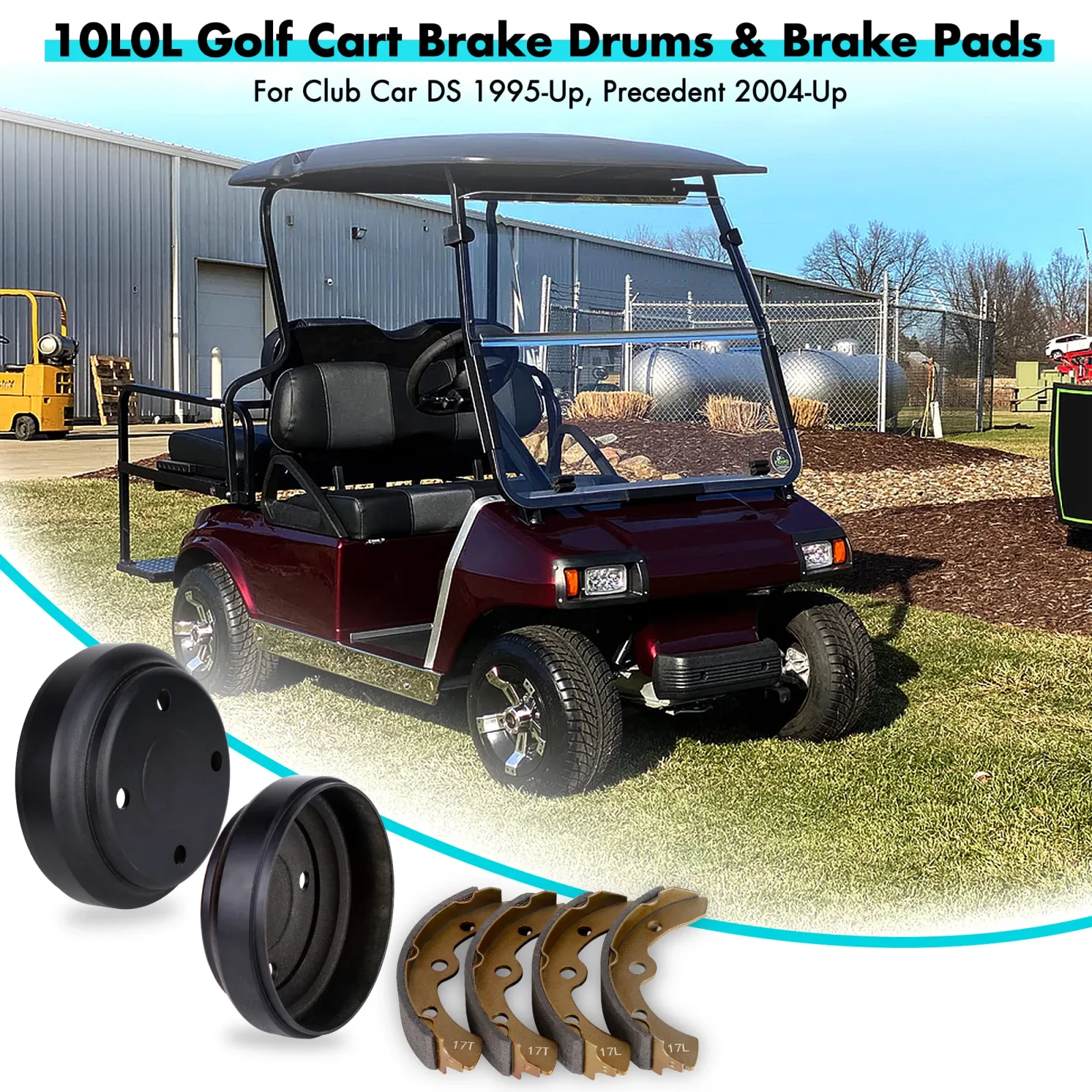 10L0L Brake Repair Kit for Club Car DS & Precedent image 3