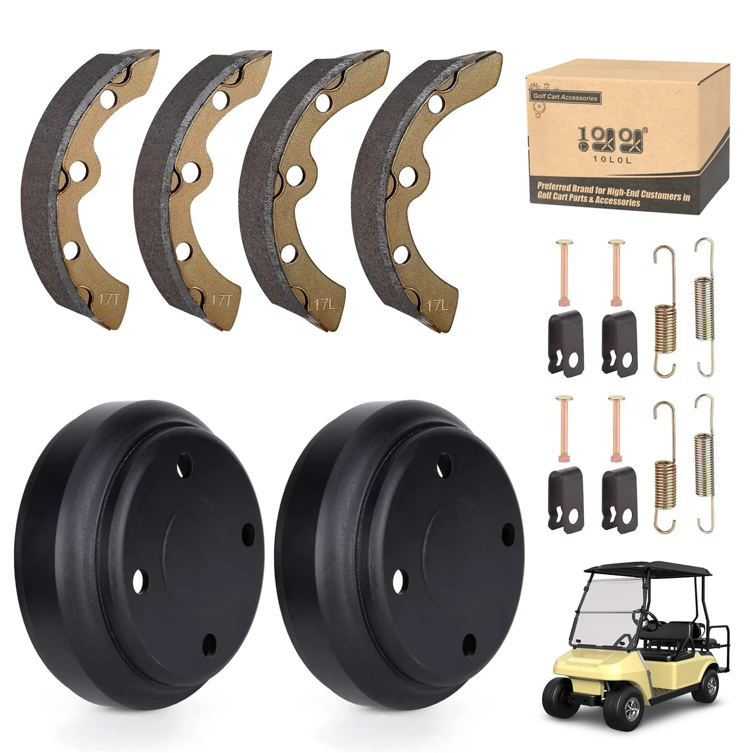 10L0L Brake Repair Kit for Club Car DS & Precedent