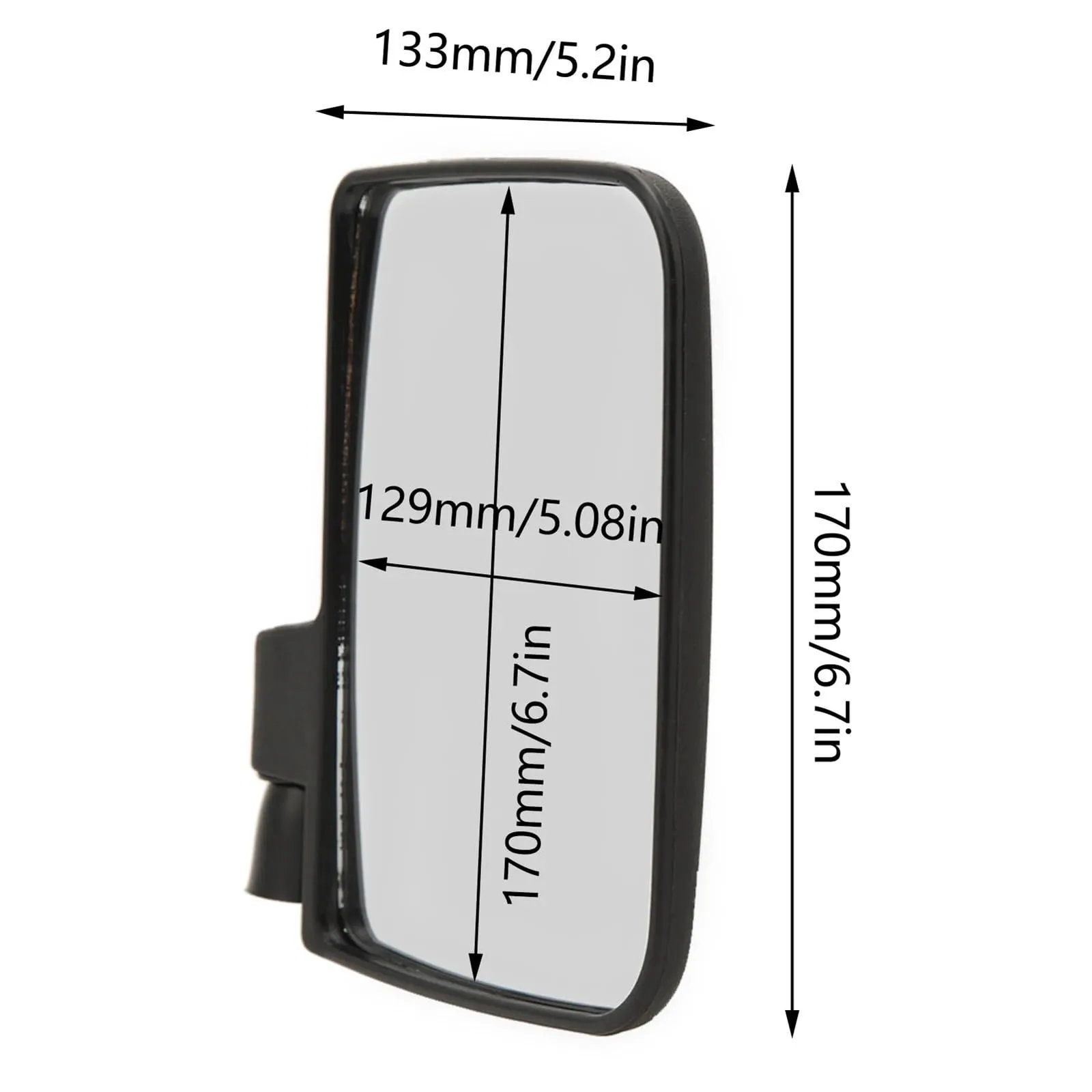 Ktann 2-Piece Golf Cart Rear View Mirror Set image 2