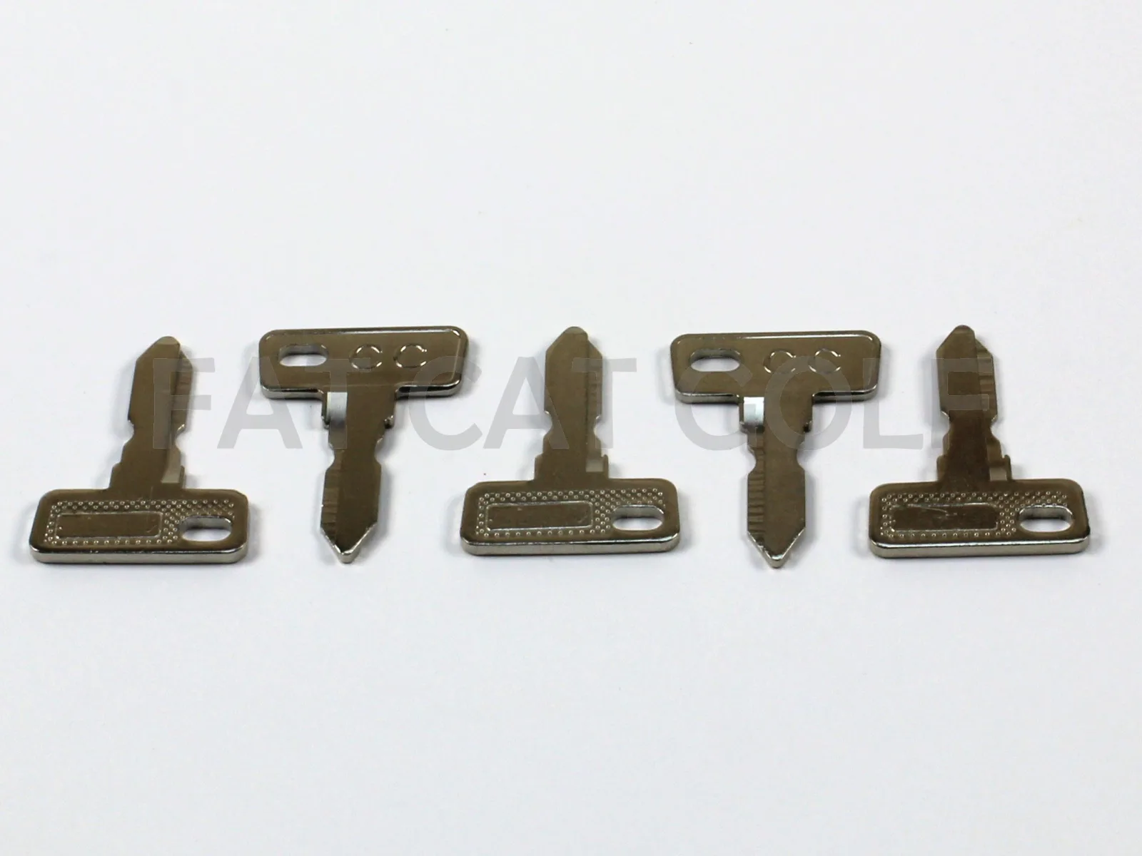 Fat Cat Golf Club Car Replacement Keys, Set of 5