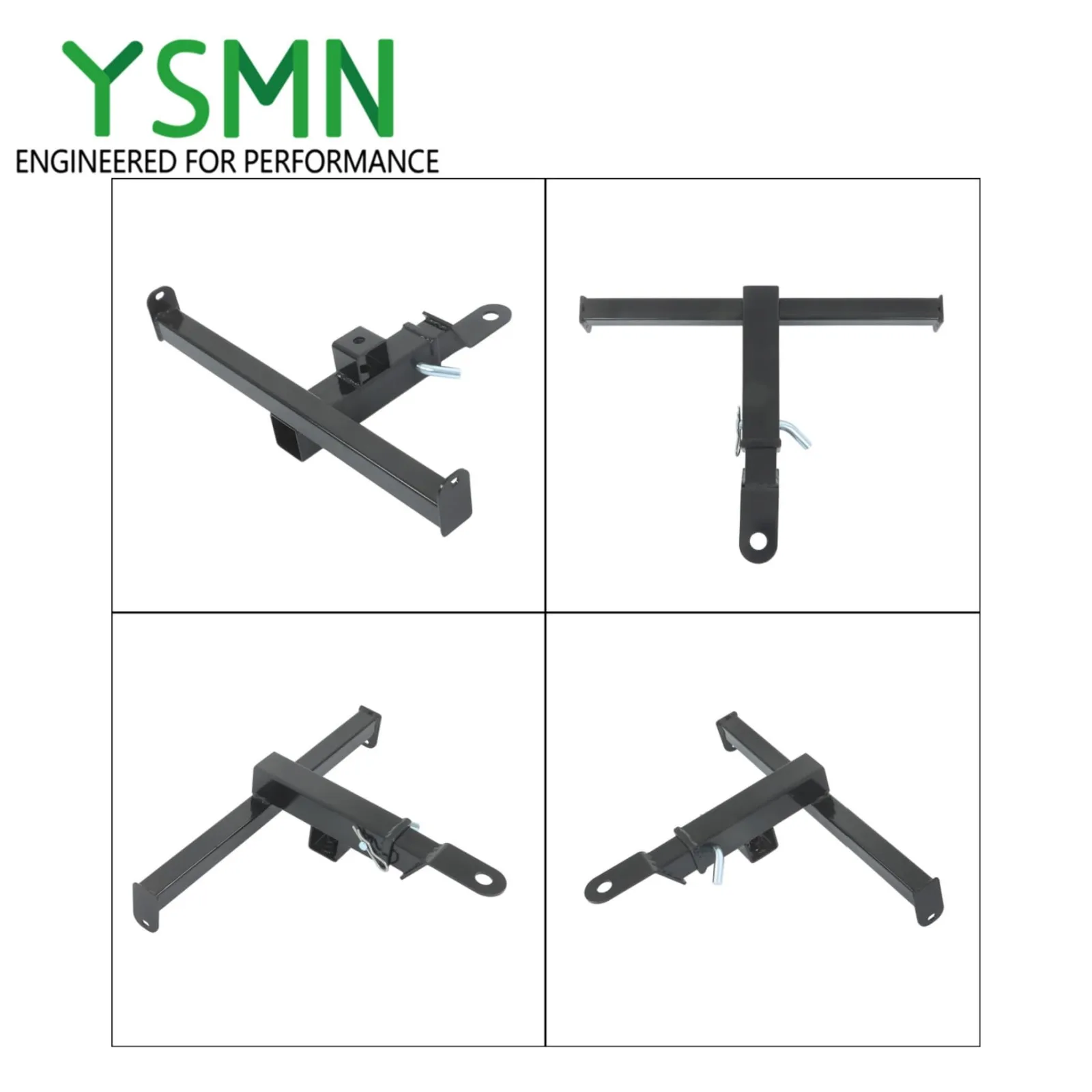 YSMN Rear Seat Footrest Trailer Hitch for E-Z-GO RXV (Y3-189174-668459-NI) image 2