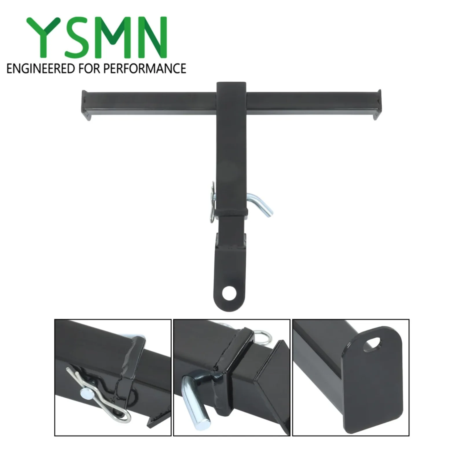 YSMN Rear Seat Footrest Trailer Hitch for E-Z-GO RXV (Y3-189174-668459-NI) image 3