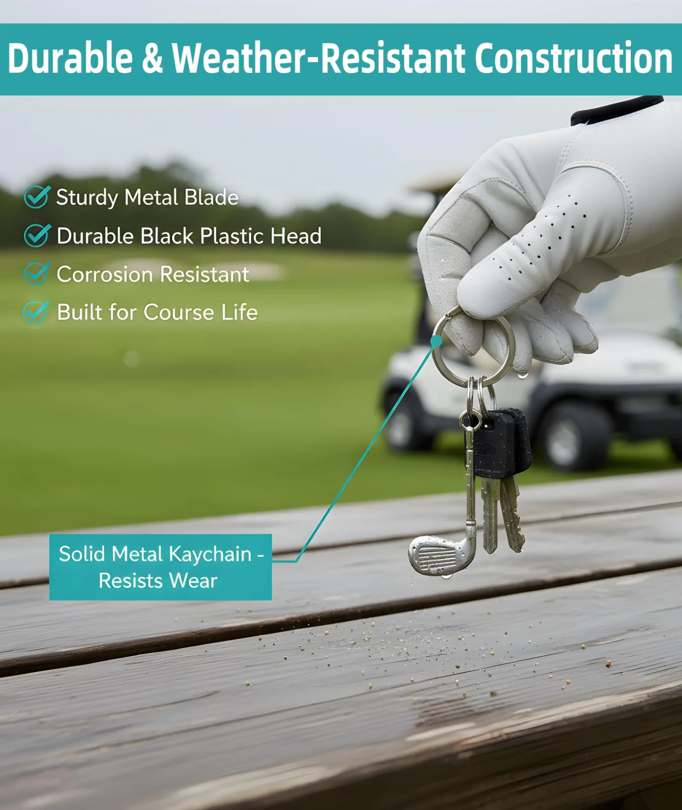 TELSOLARE Club Car Replacement Keys 1A 1B 1C Set image 3