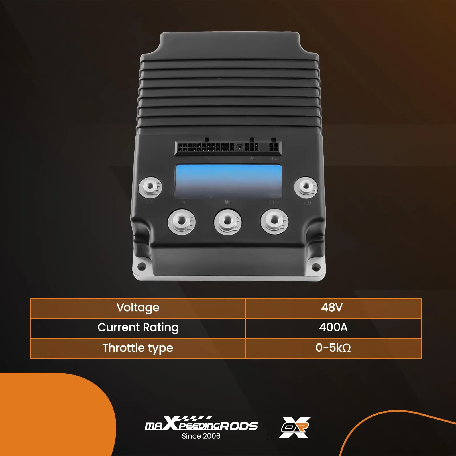 maXpeedingrods VM86QL 36–48V 400A Speed Controller image 3